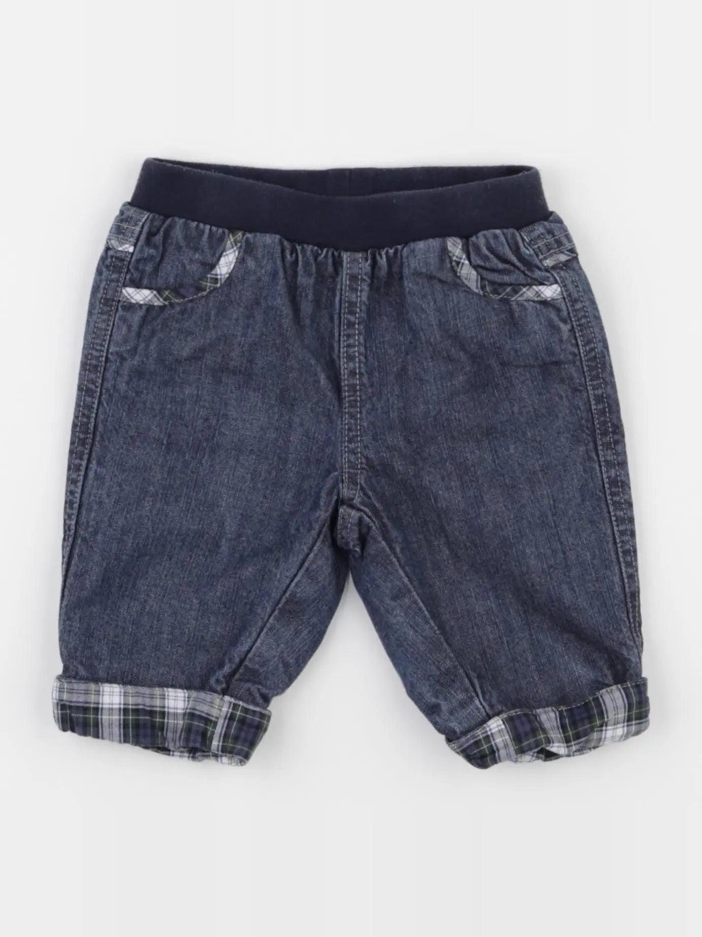 Jacadi - pantalon bleu - 3 mois