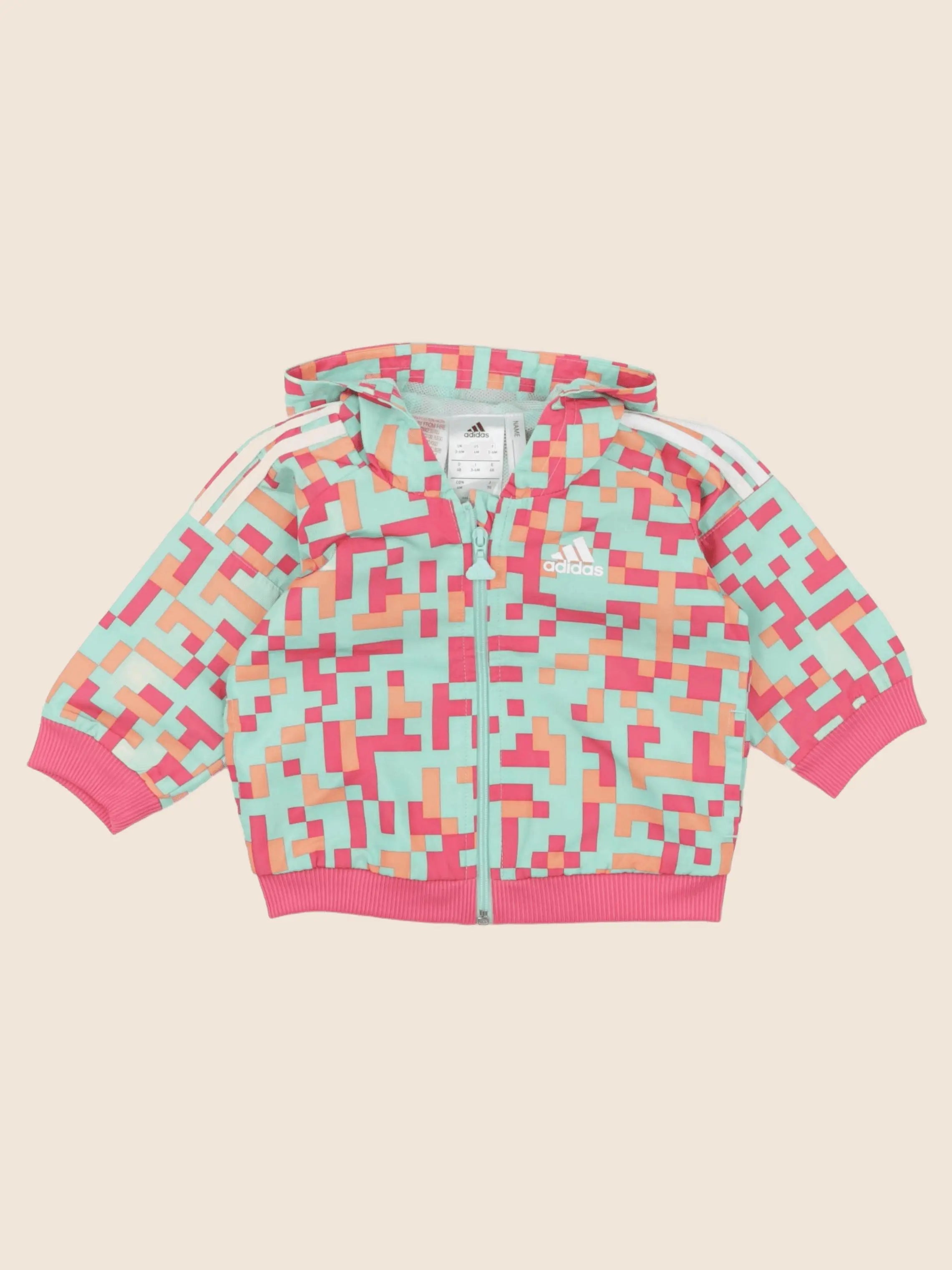 Adidas - sweat multicolore - 3/6 mois