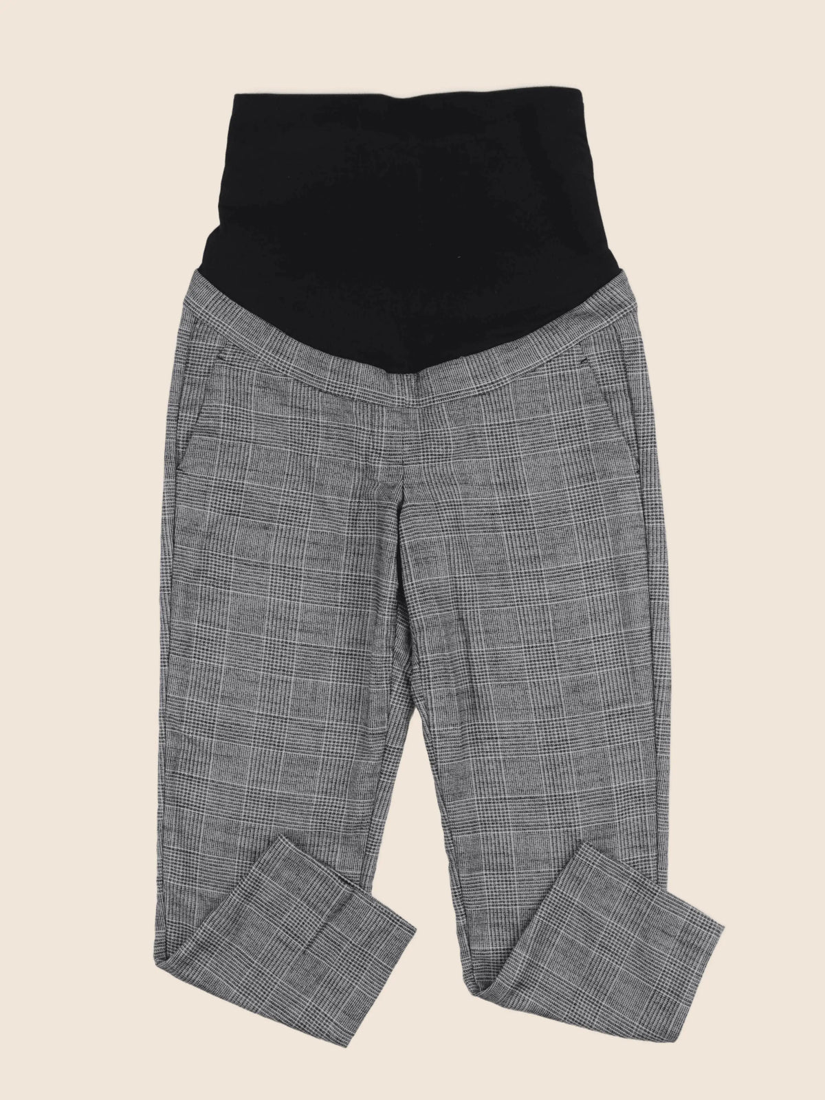 H&M - pantalon grossesse gris - s