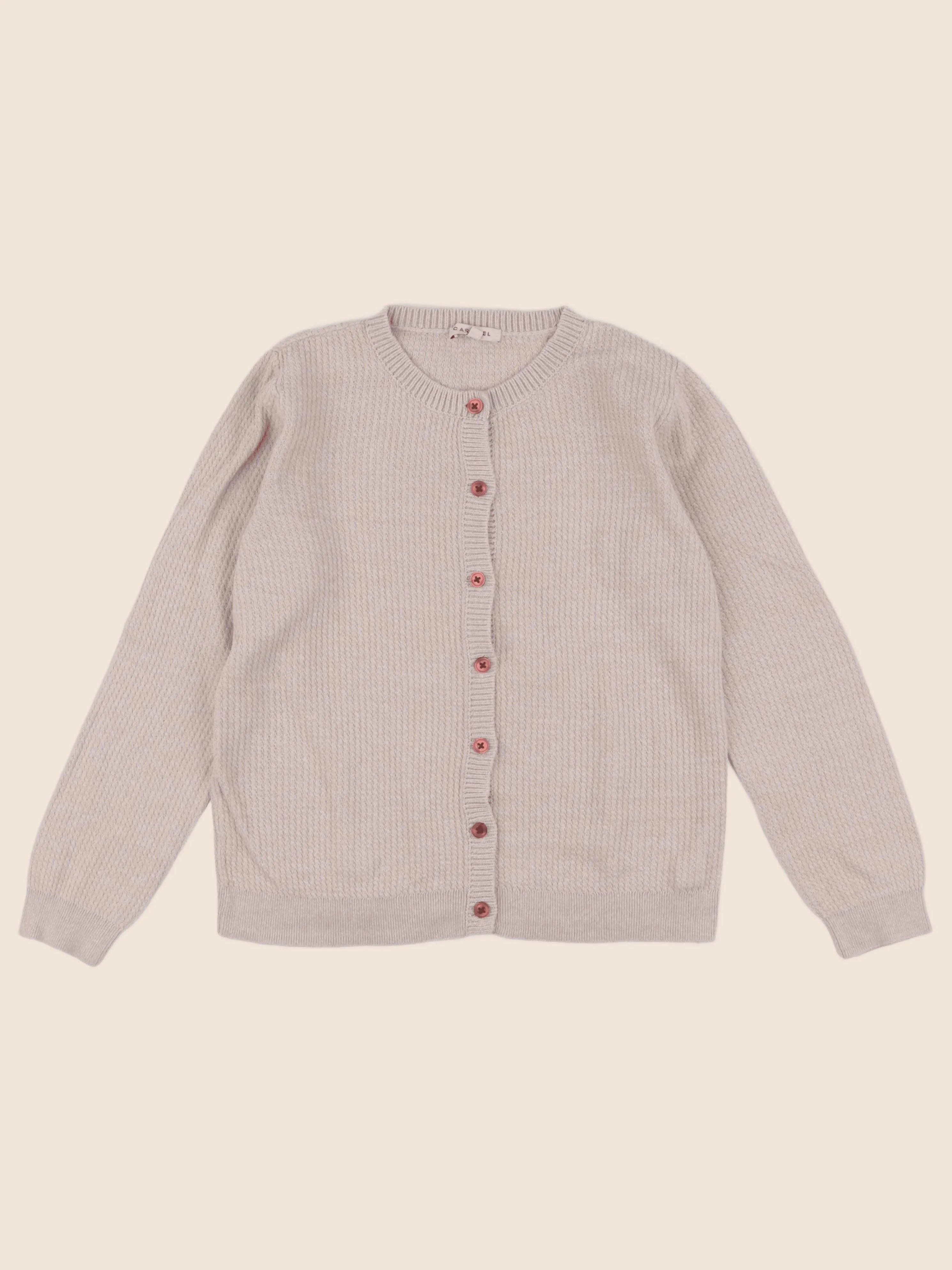 Caramel - gilet rose - 12 ans