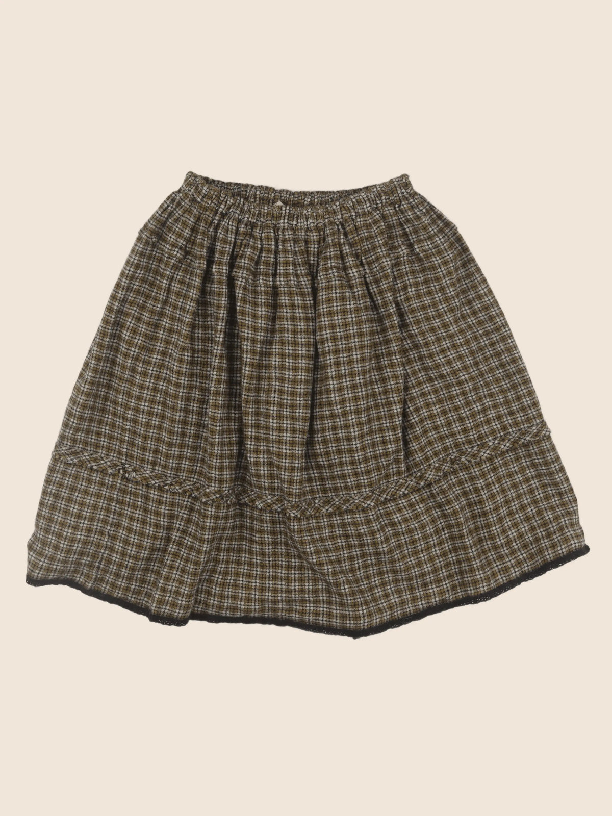 Caramel - jupe marron - 12 ans