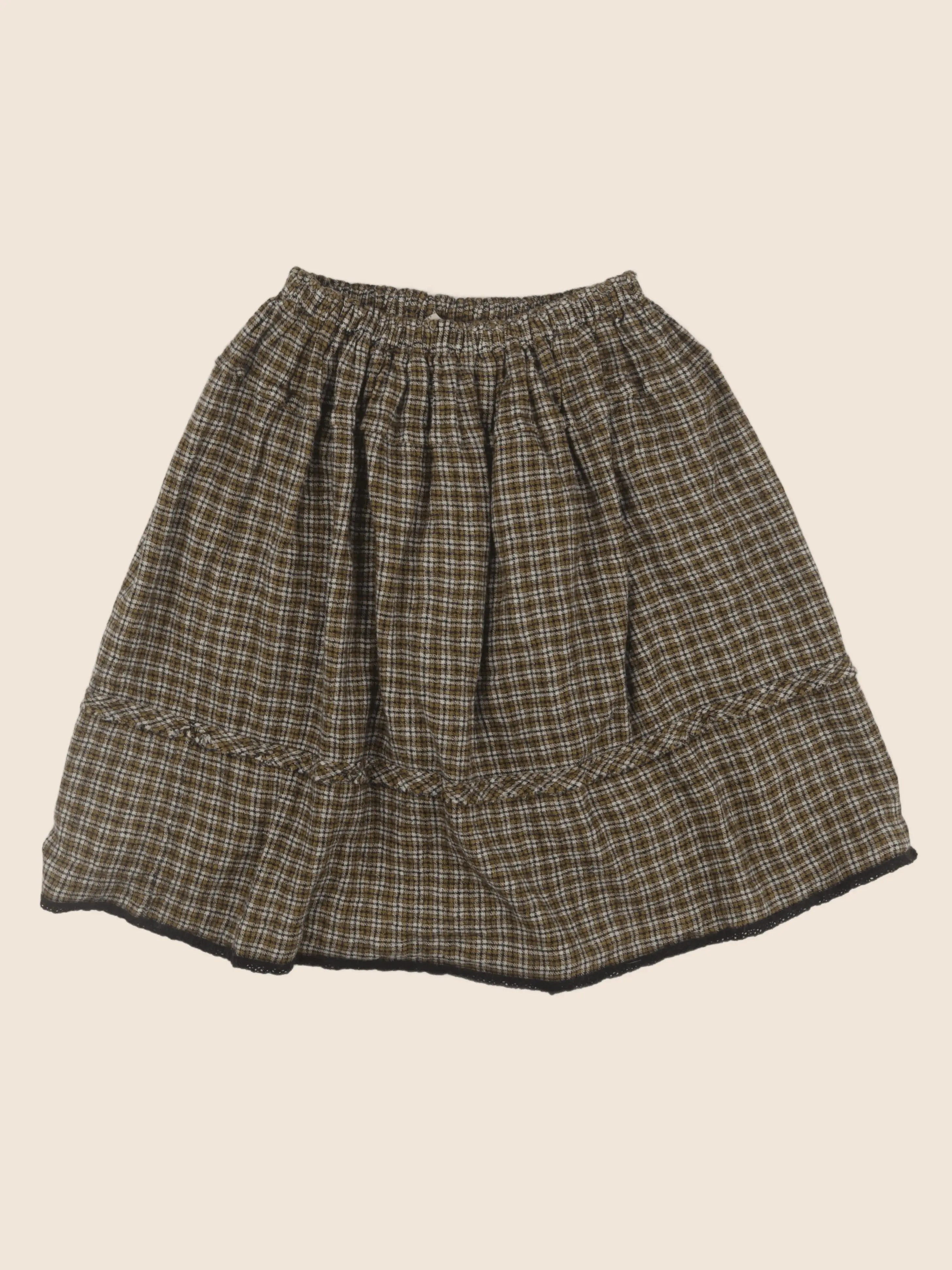 Caramel - jupe marron - 12 ans