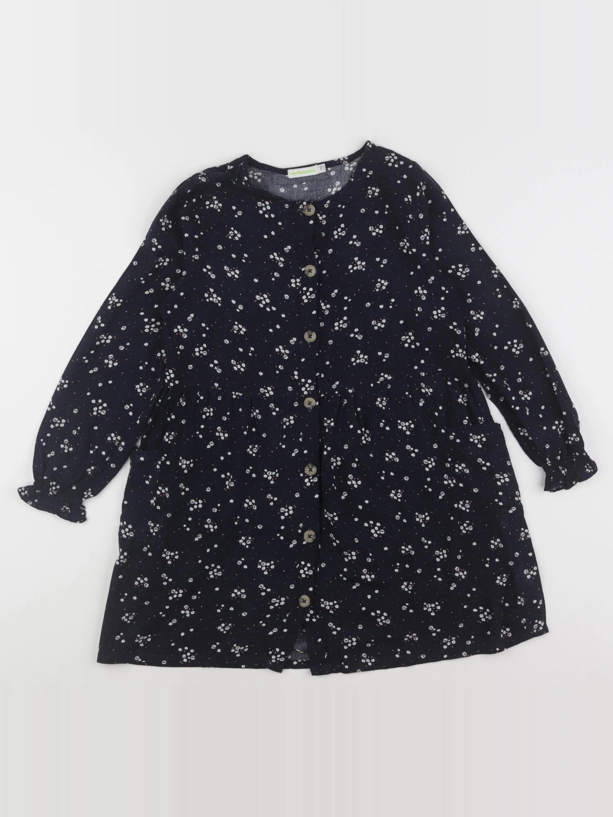 Vertbaudet - robe bleu - 9 ans