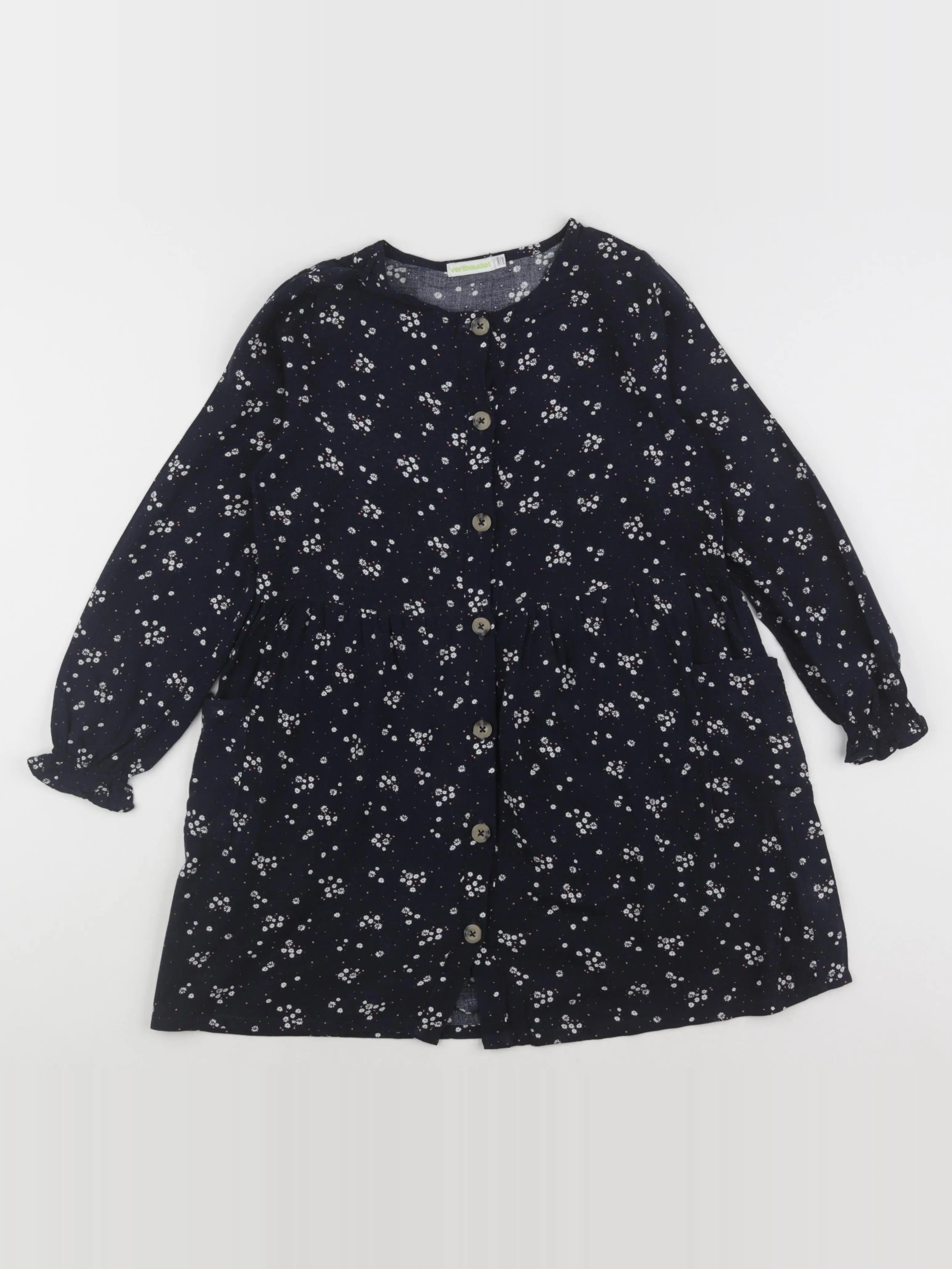 Vertbaudet - robe bleu - 9 ans