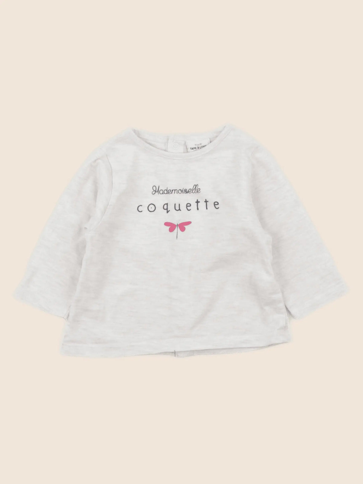 Tape à l'oeil - tee-shirt gris - 6 mois