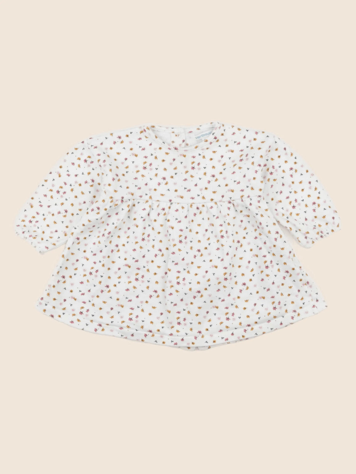 Vertbaudet - robe multicolore - 12 mois