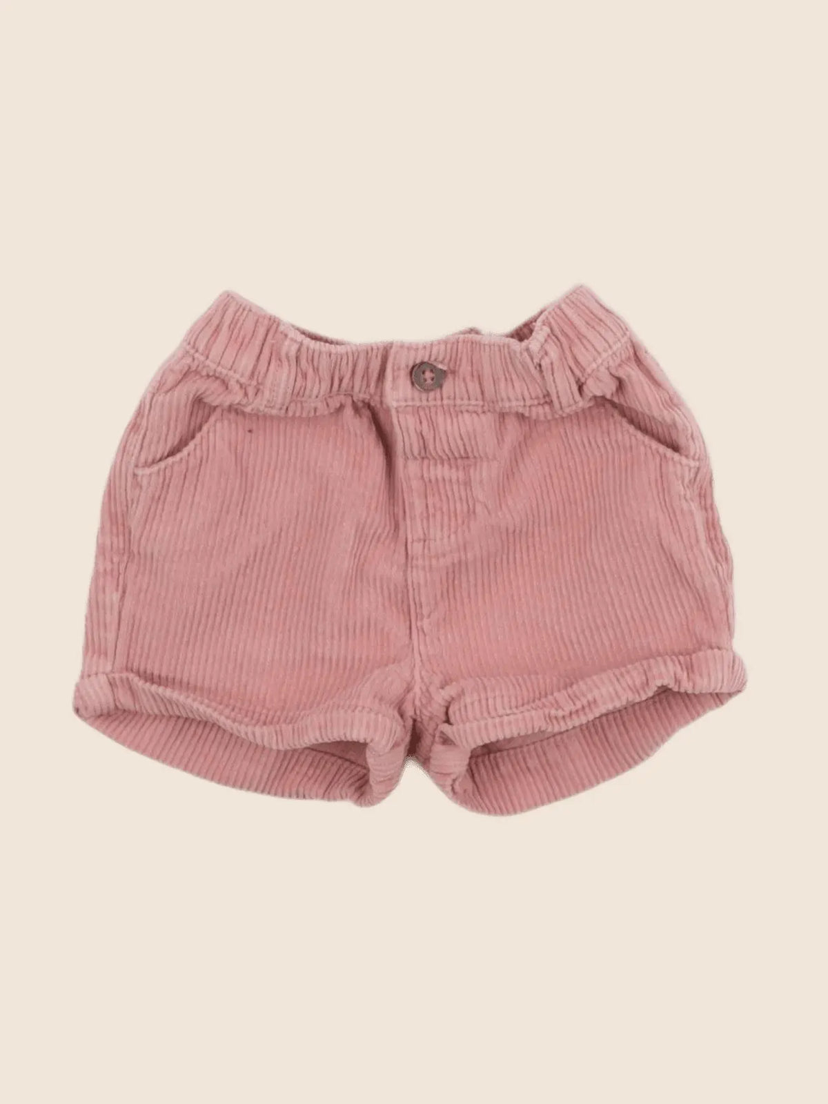 Vertbaudet - short rose - 9 mois