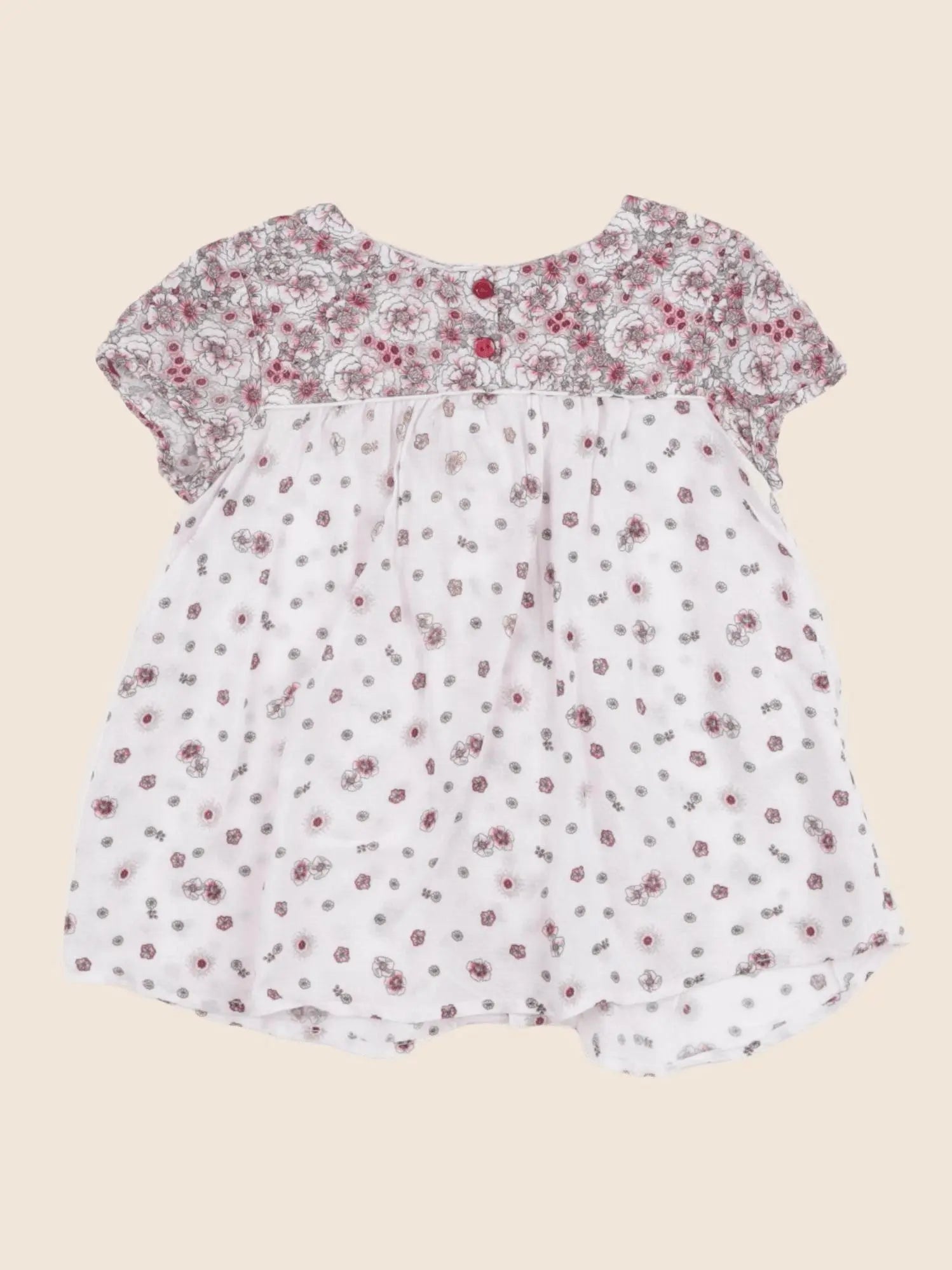 Zara - robe rose - 18/24 mois