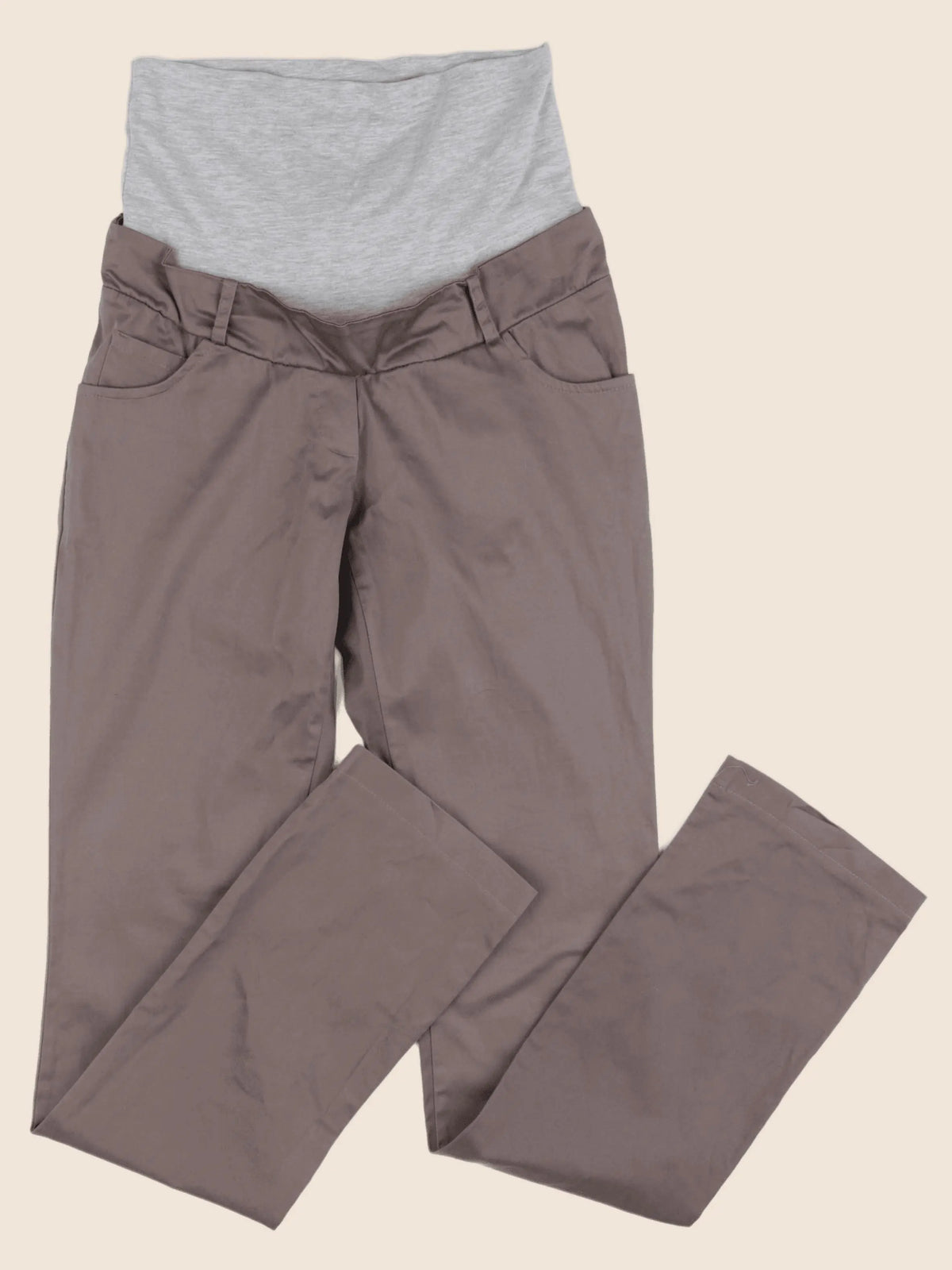 Envie de fraise - pantalon grossesse marron - 34