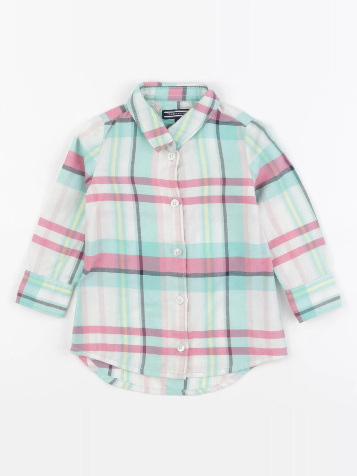 Tommy Hilfiger - chemise bleu - 12 mois