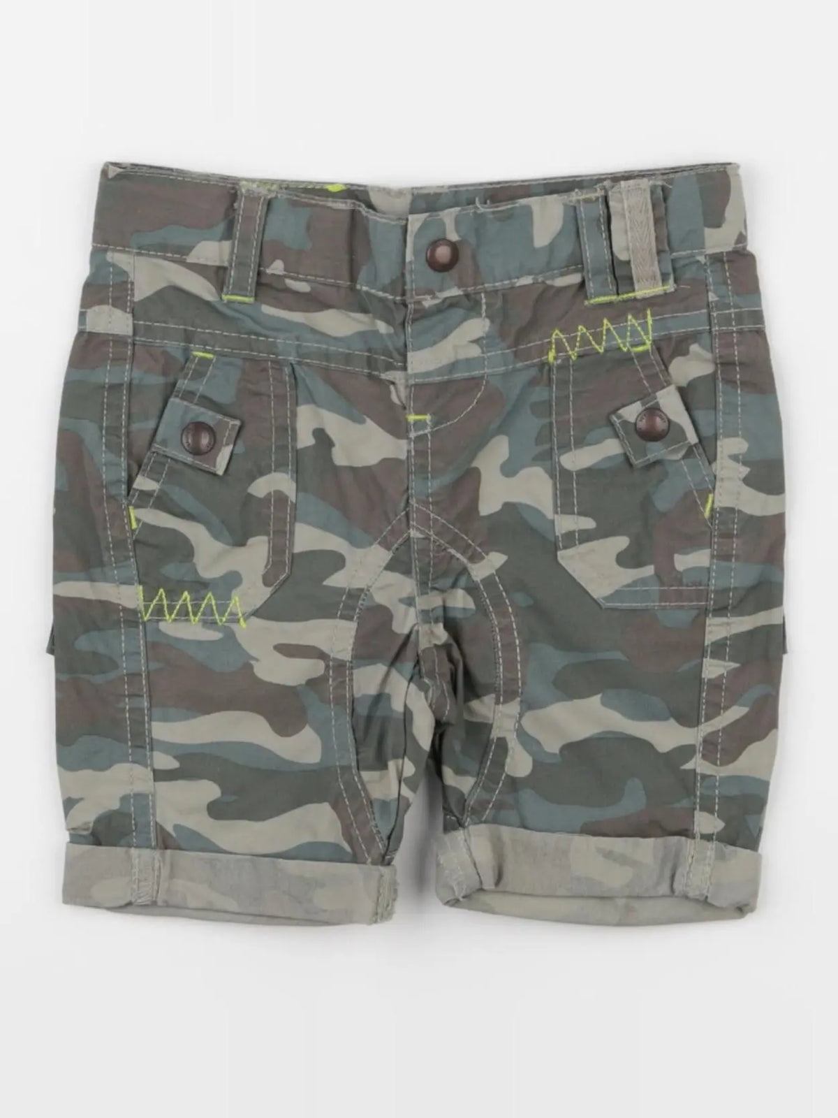 Vertbaudet - short multicolore - 9 mois