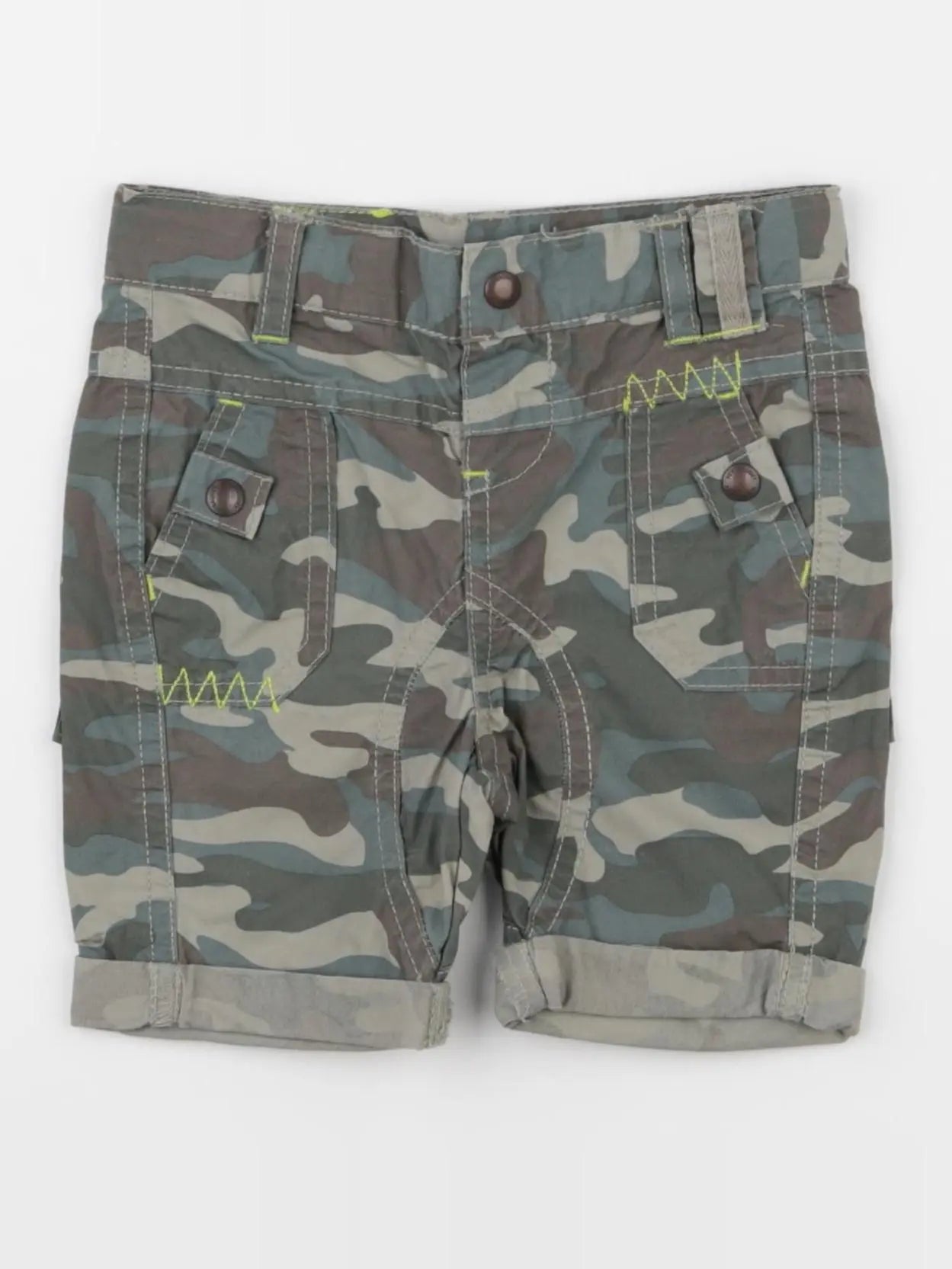 Vertbaudet - short multicolore - 9 mois