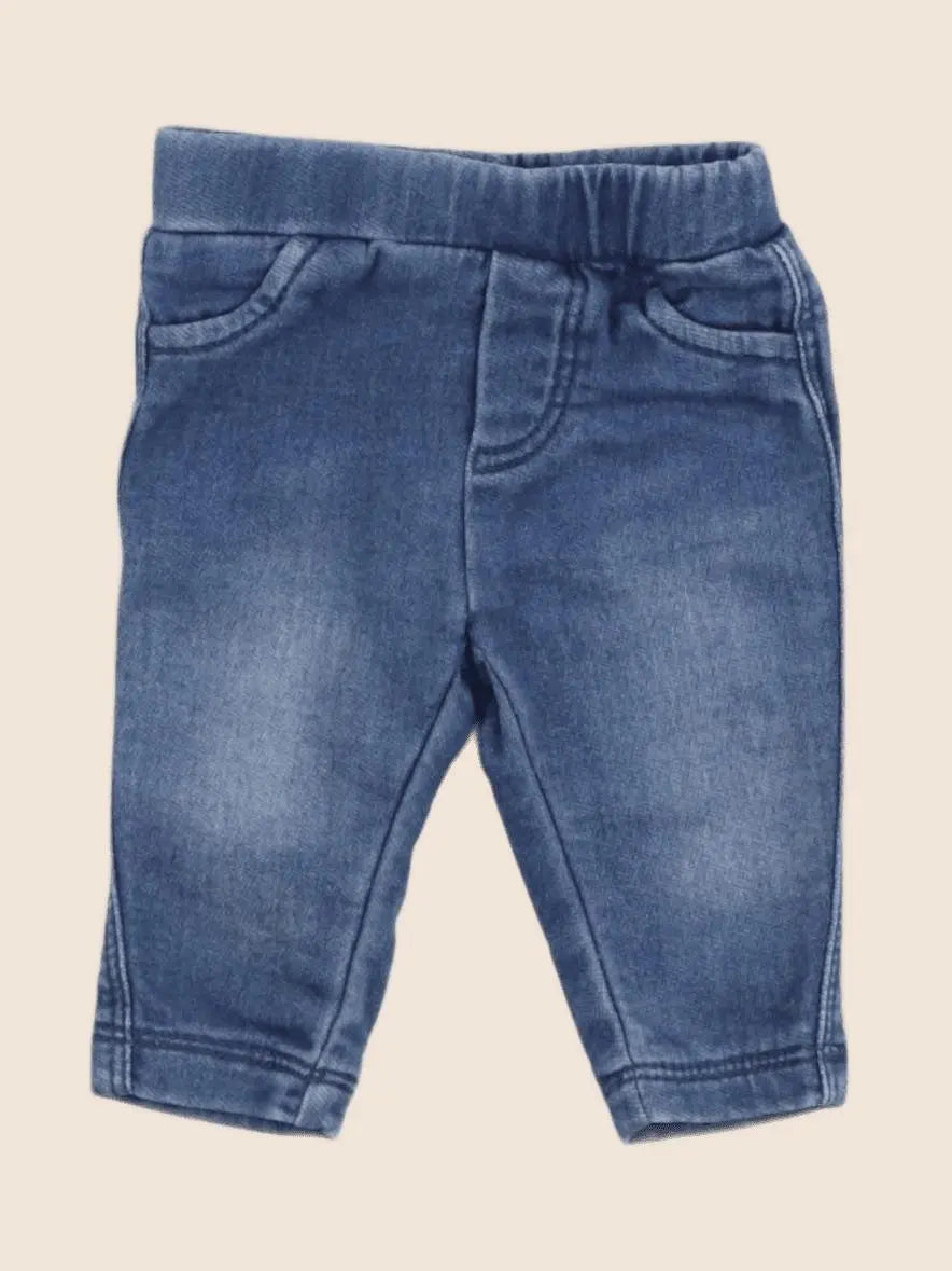 Vertbaudet - jegging bleu - 1 mois