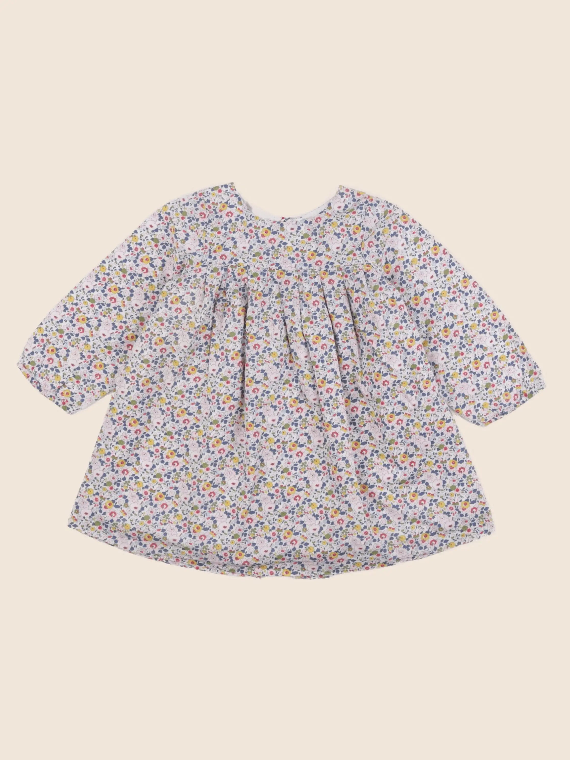 Jacadi - robe liberty multicolore - 18 mois