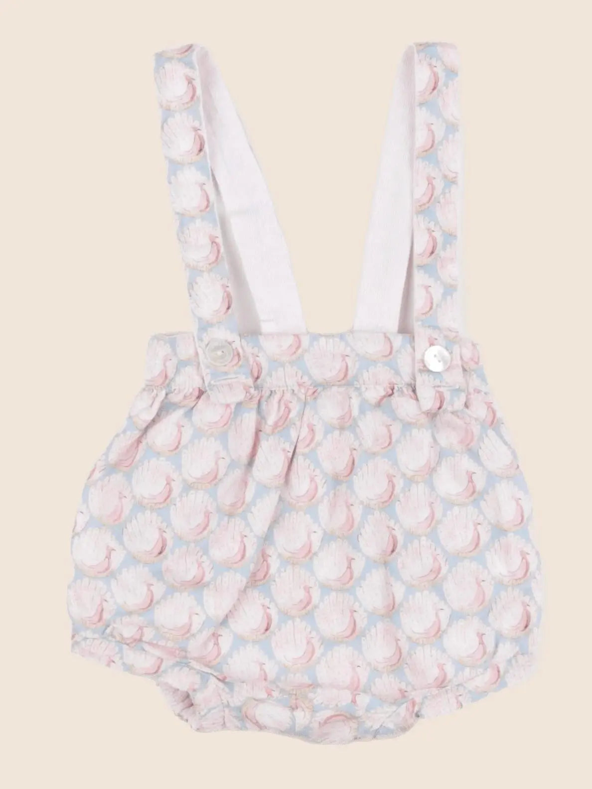 Jacadi - bloomer réversible rose, bleu - 6 mois