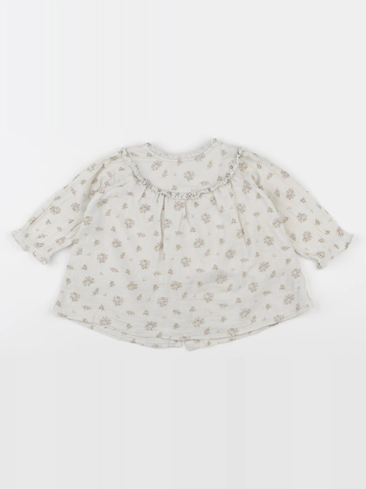 Vertbaudet - blouse beige - 9 mois