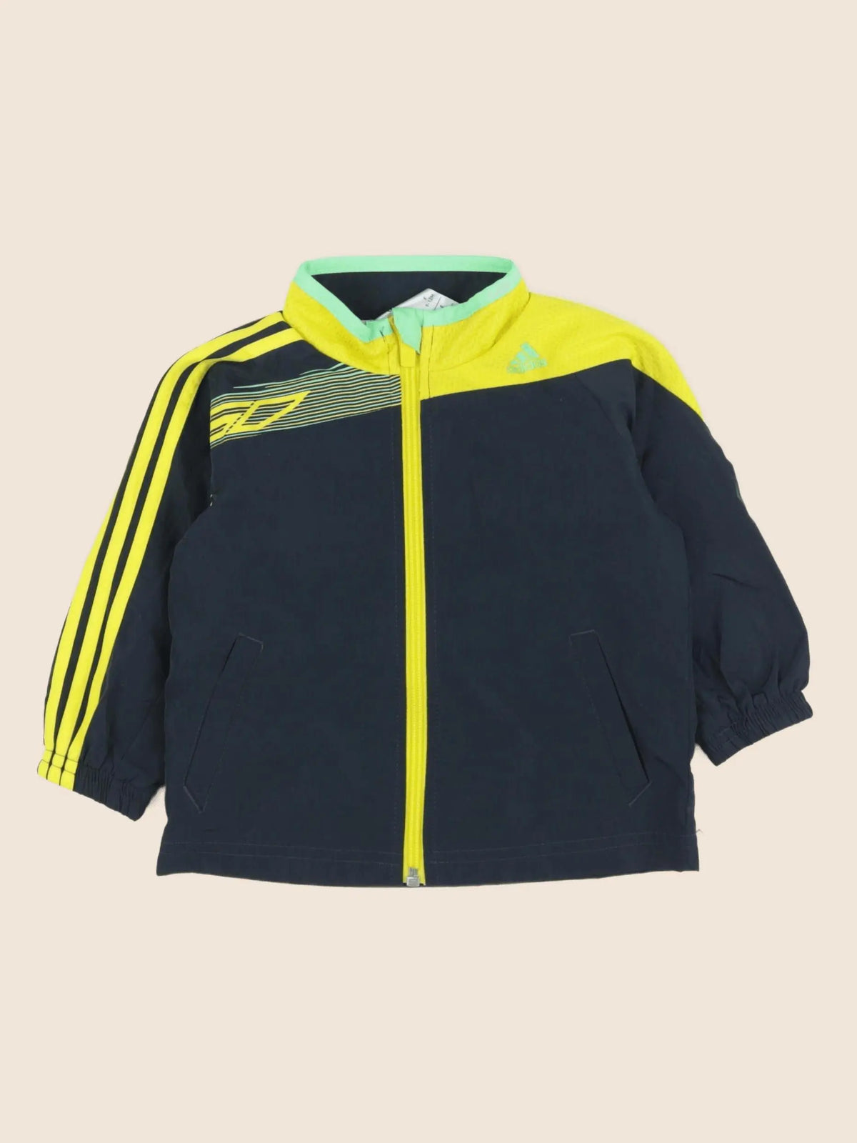 Adidas - gilet bleu - 9/12 mois