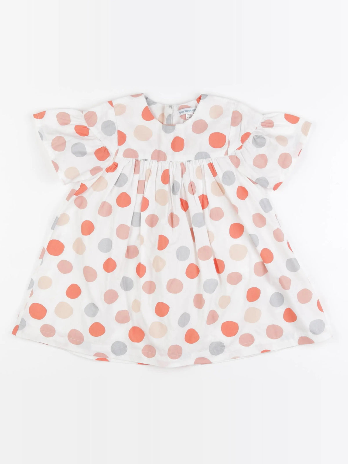 Vertbaudet - robe blanc, multicolore - 36 mois