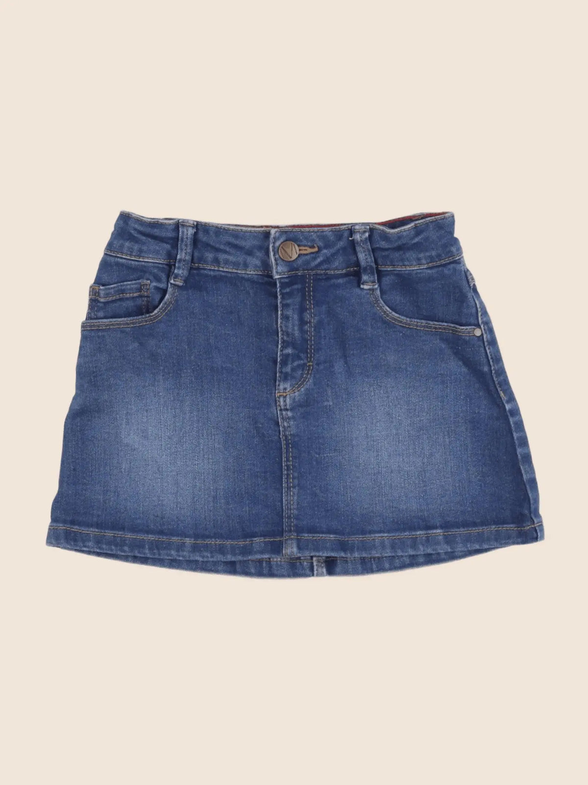 Monoprix - jupe bleu - 4 ans