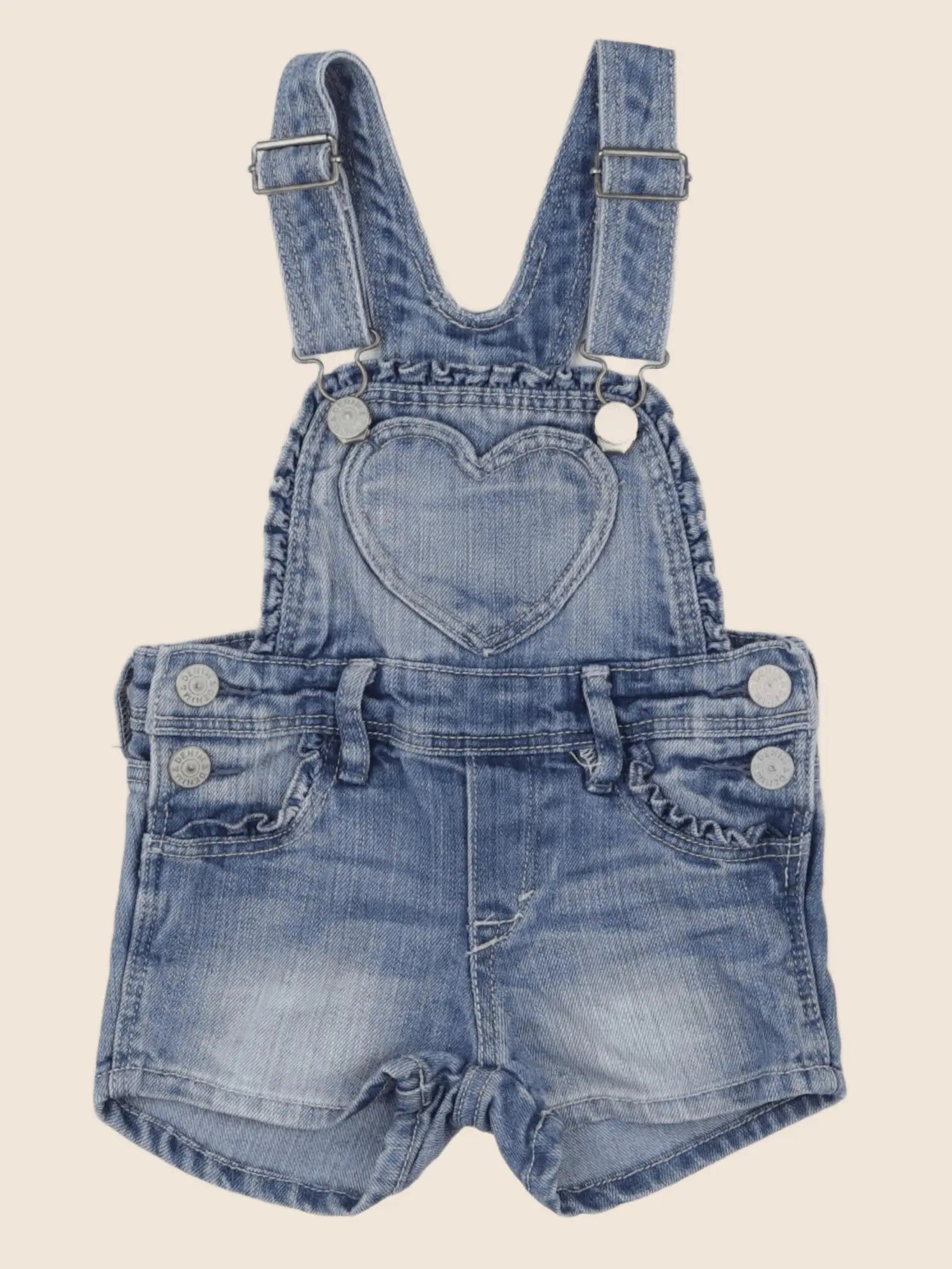 H&M - salopette bleu - 18/24 mois