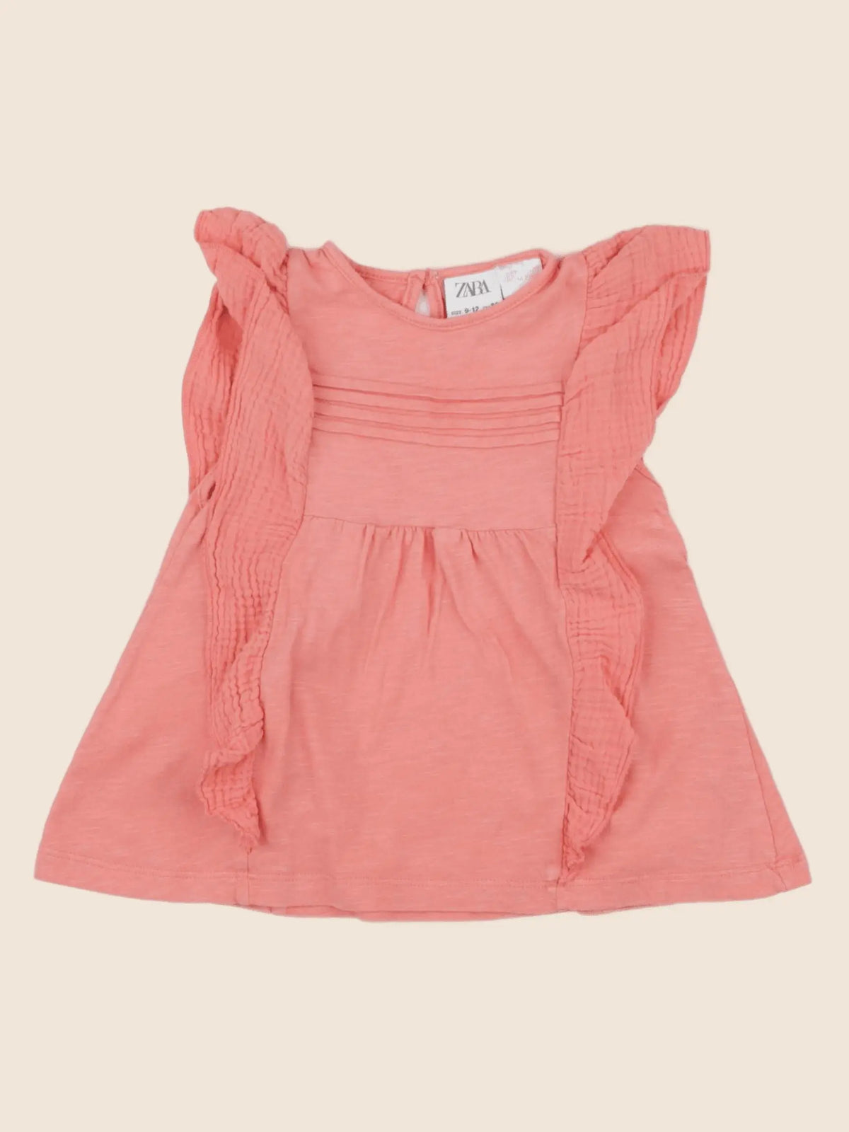 Zara - tee-shirt rose - 9/12 mois