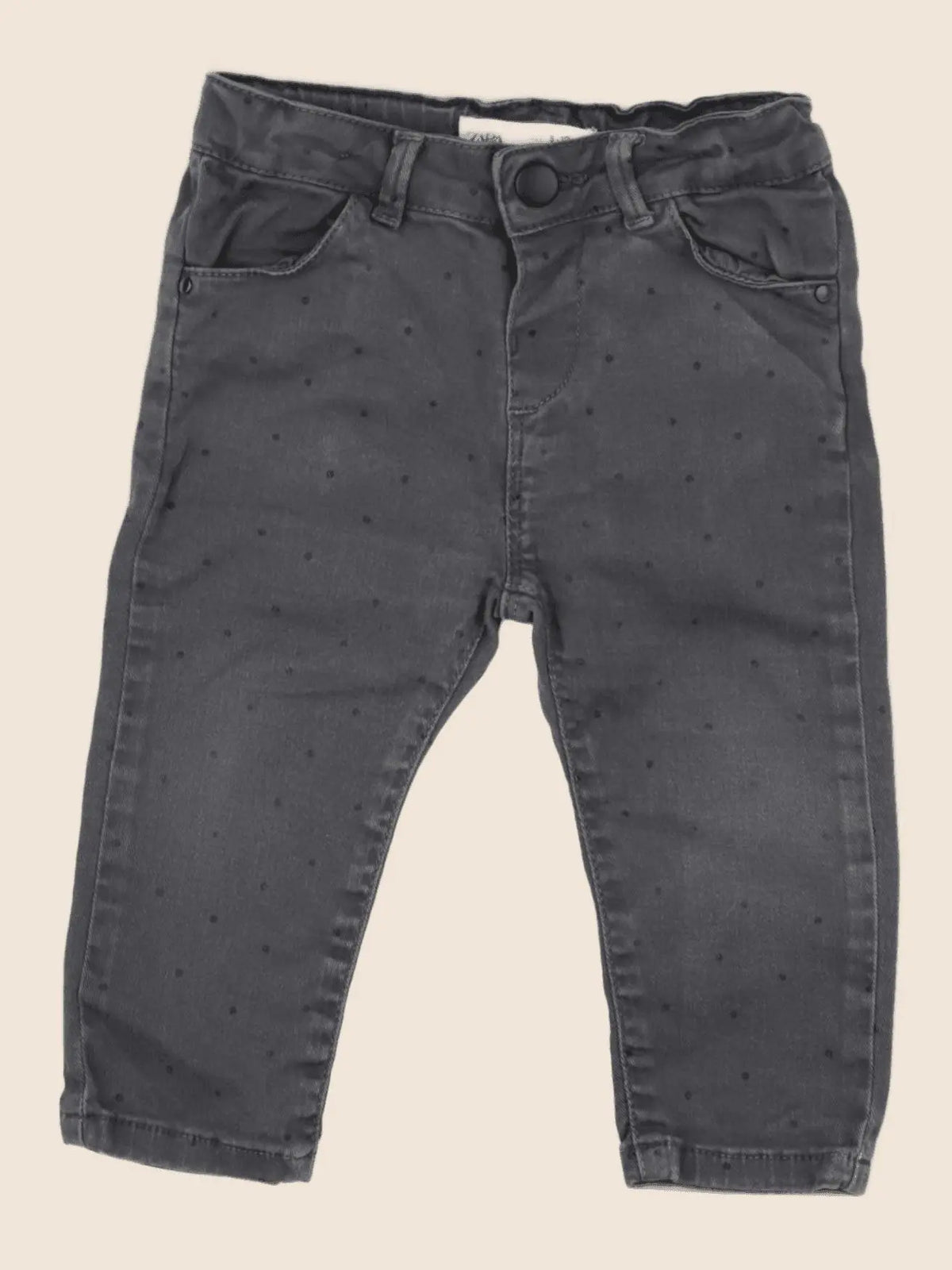 Zara - jean gris - 9/12 mois