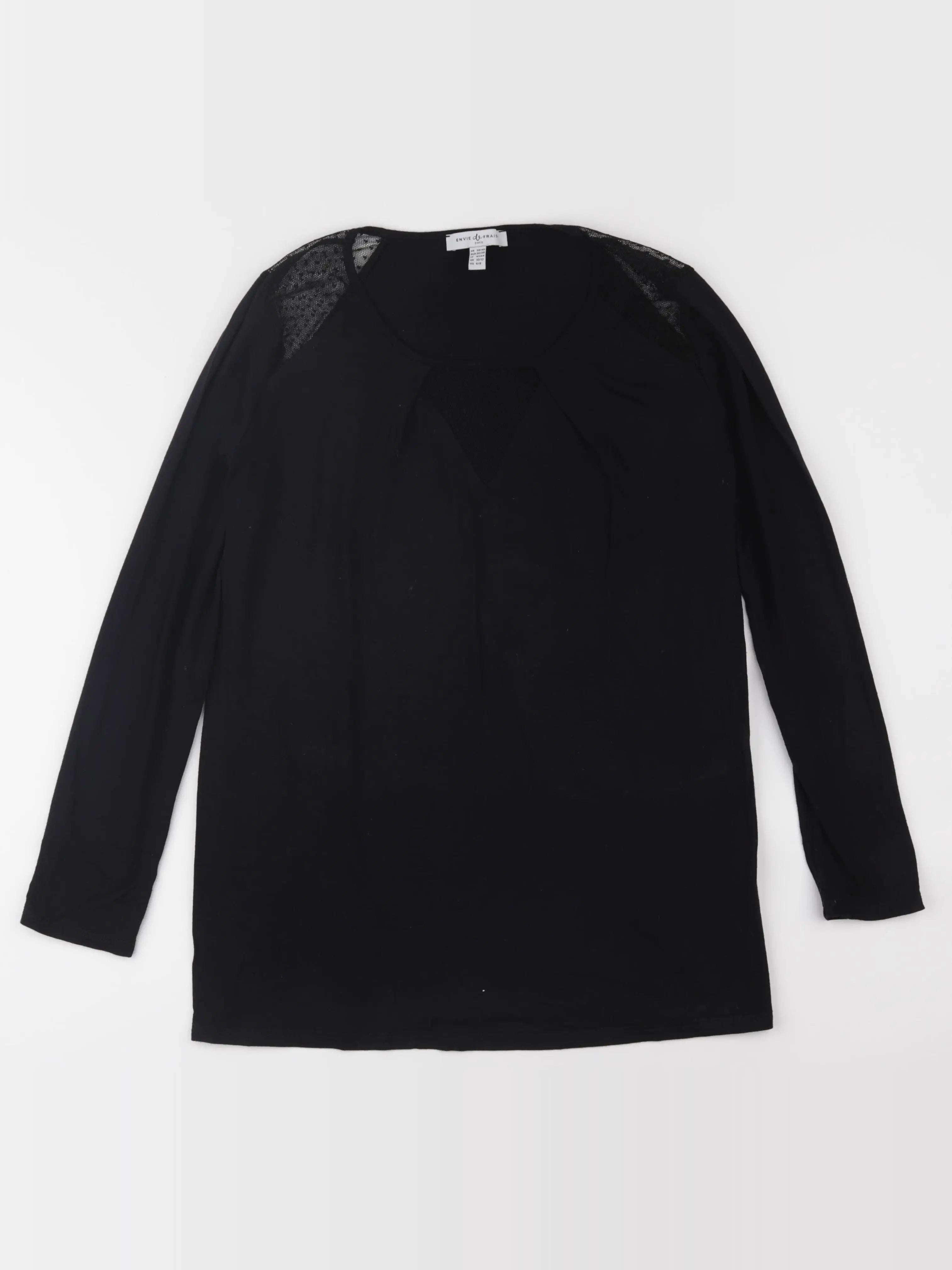Envie de fraise - tee-shirt grossesse noir - 38 à 40