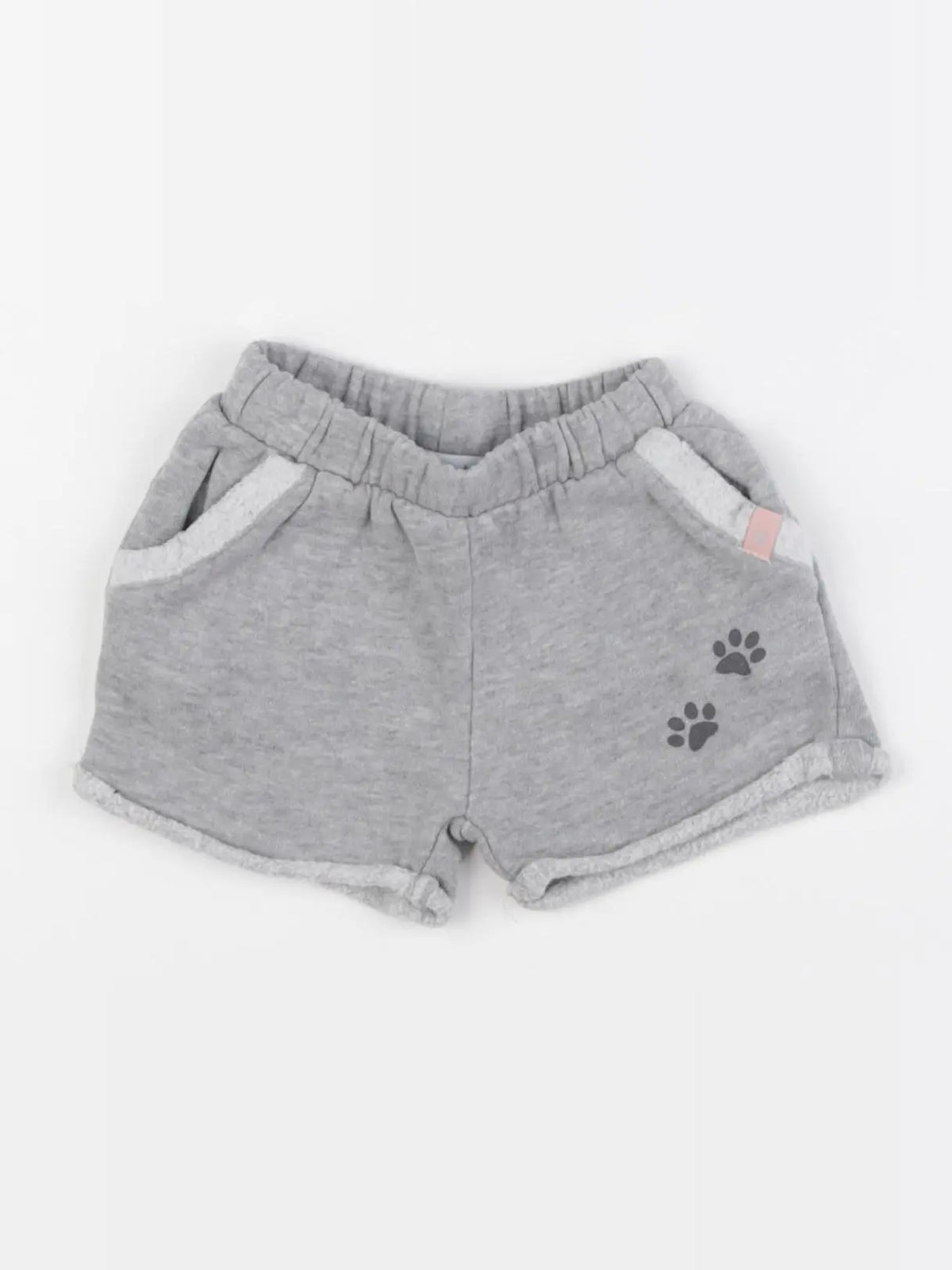 Vertbaudet - short gris - 3 mois