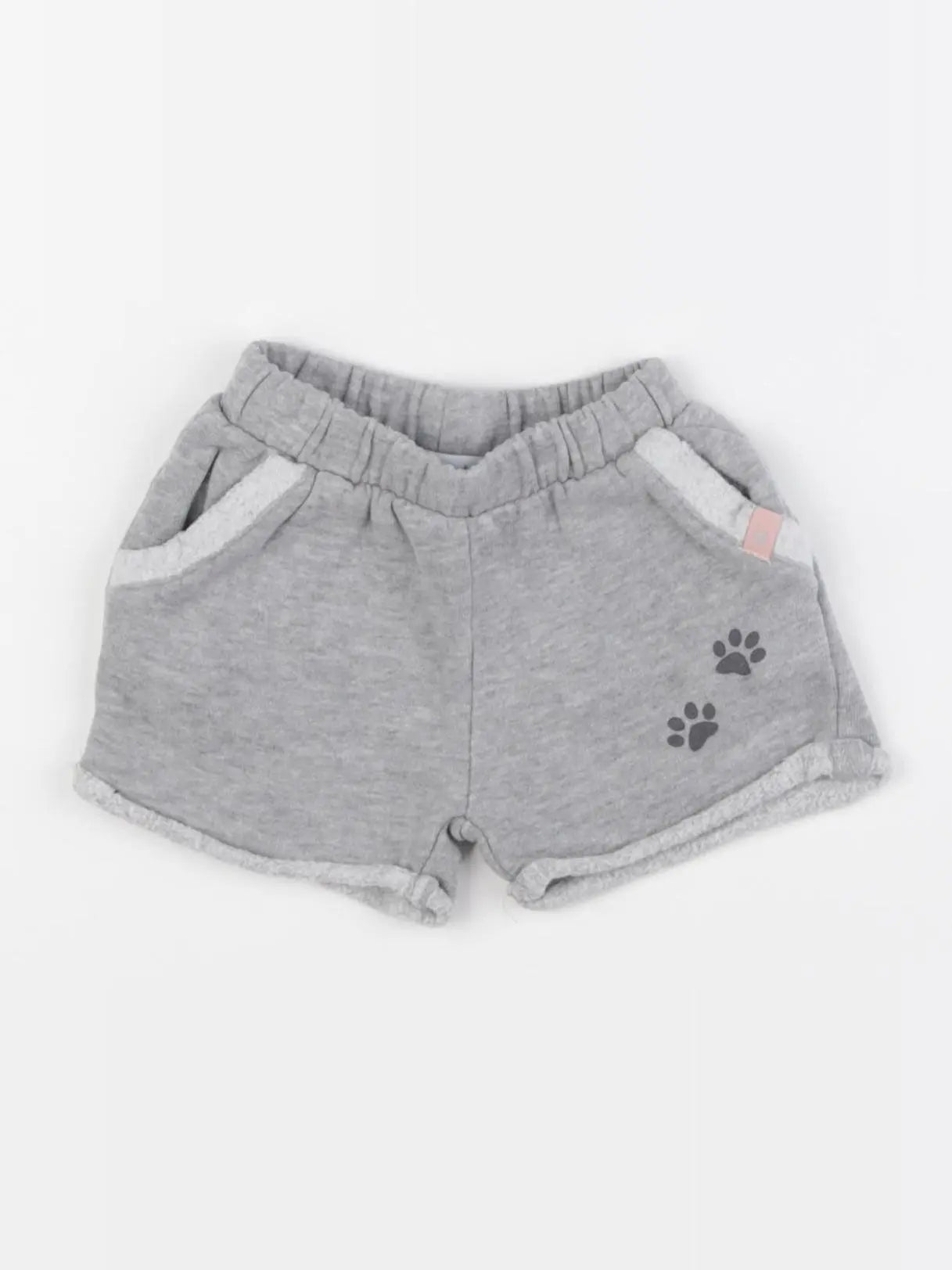 Vertbaudet - short gris - 3 mois