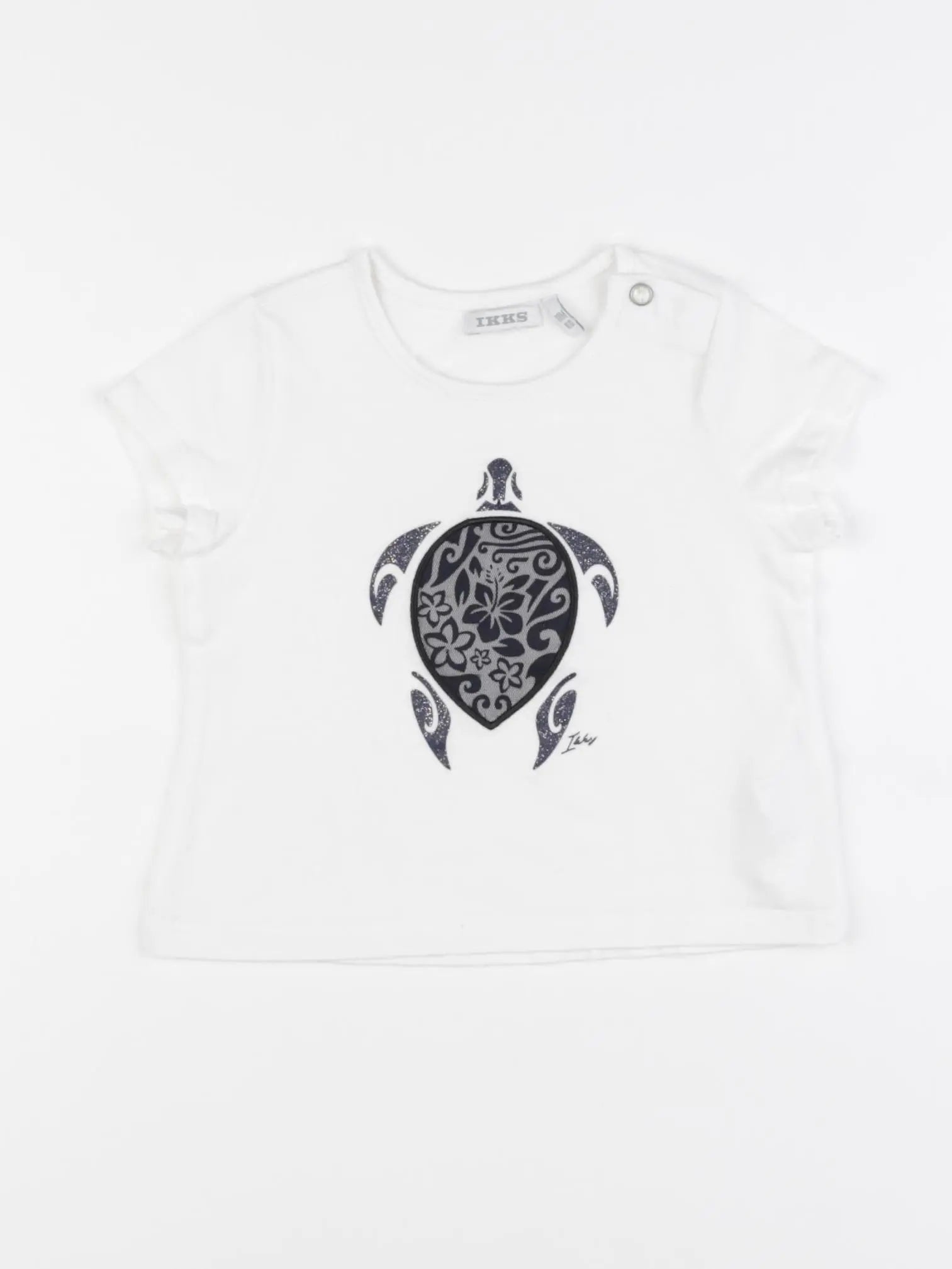 IKKS - tee-shirt blanc - 18 mois