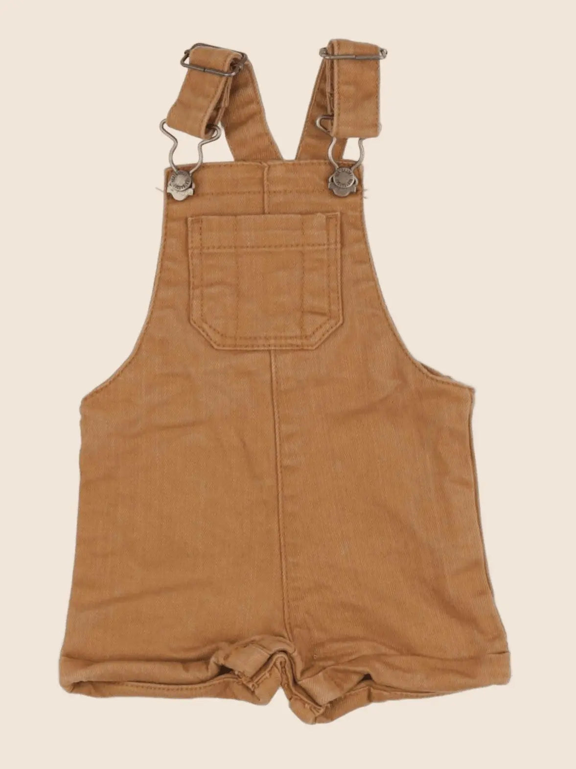 Vertbaudet - salopette marron - 3 mois