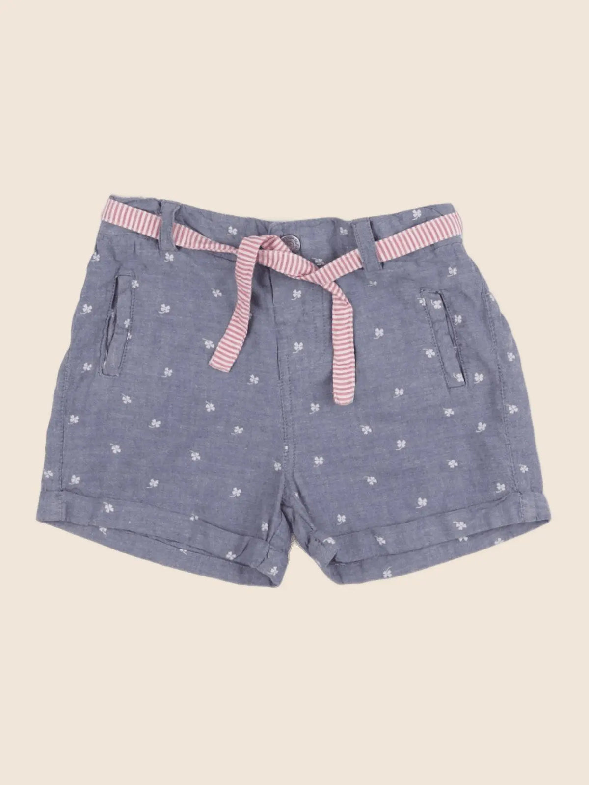Cadet Rousselle - short bleu - 24 mois