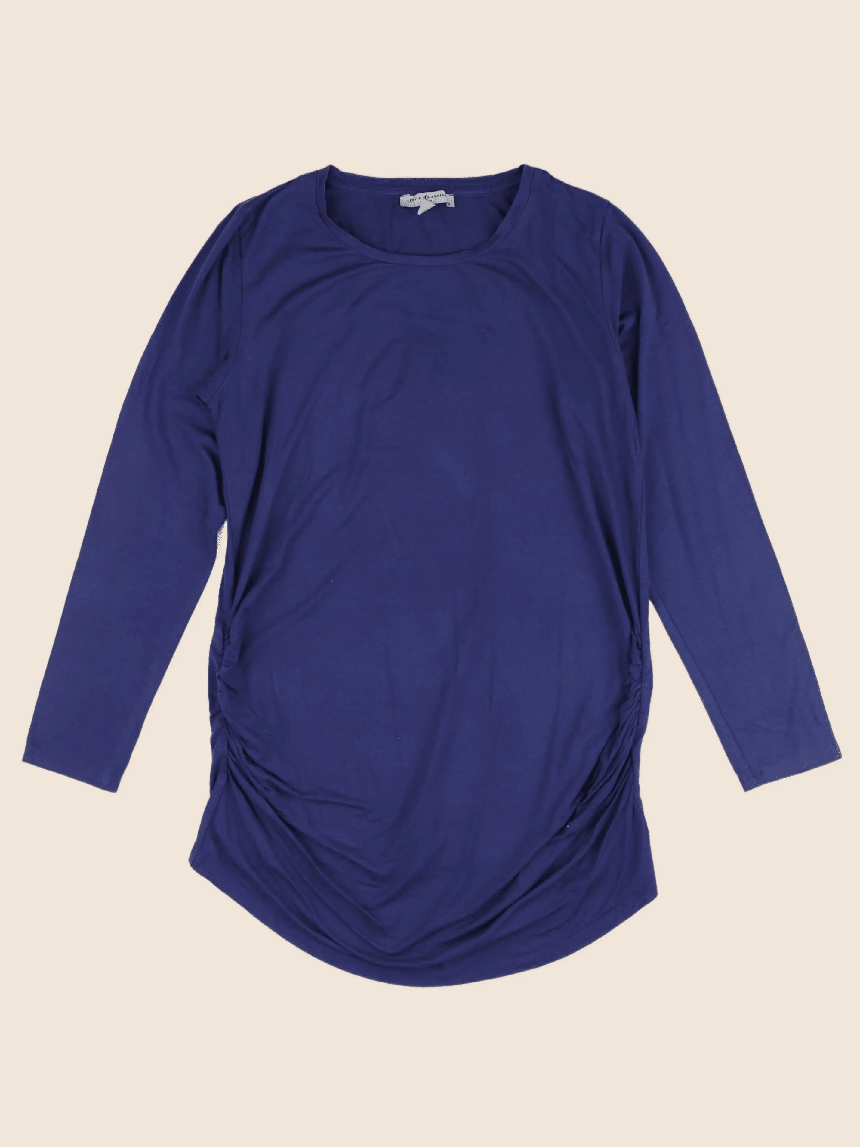 Envie de fraise - tee-shirt grossesse bleu - 36 à 38