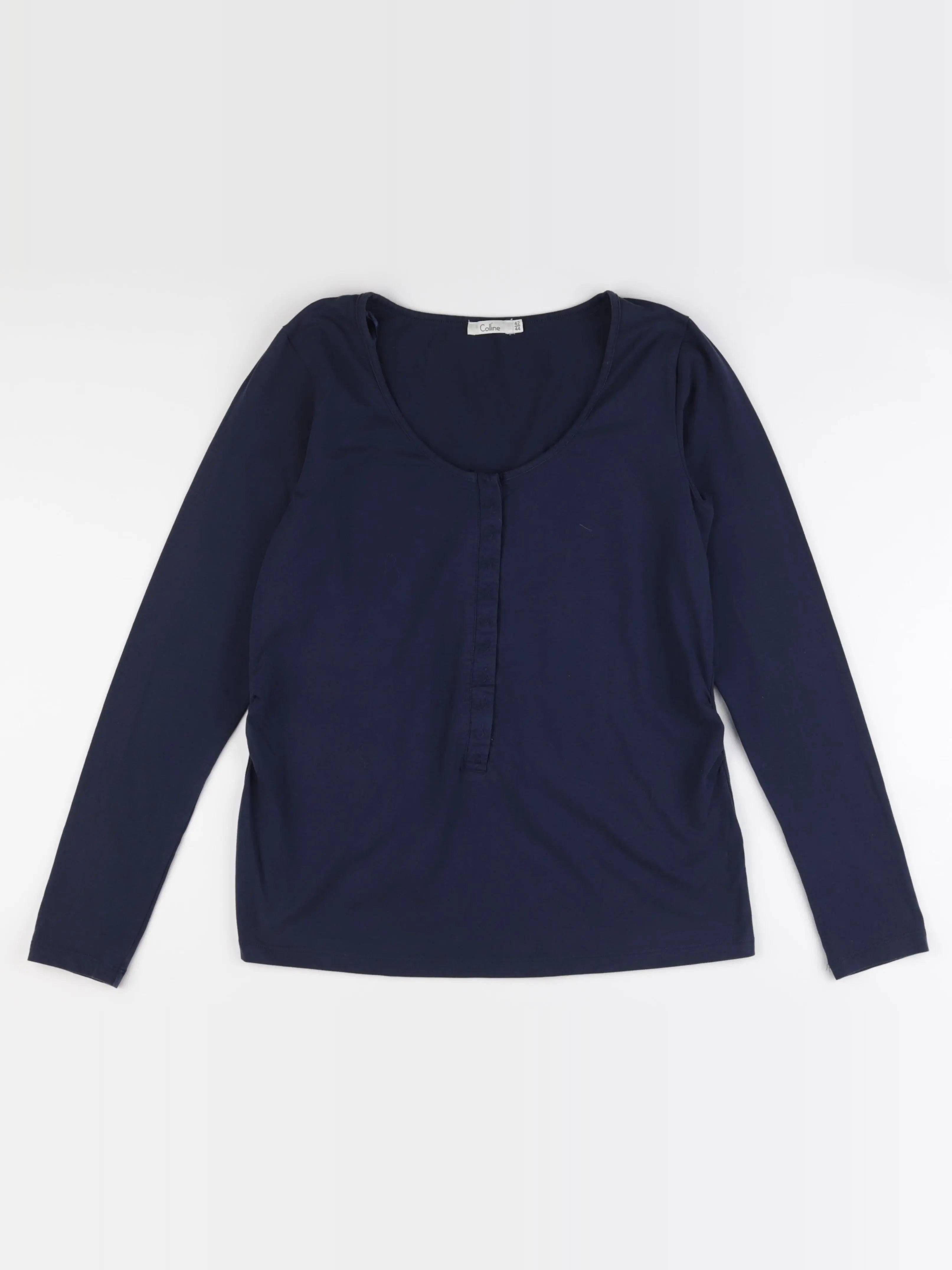 Vertbaudet - tee-shirt grossesse bleu - 42 à 44