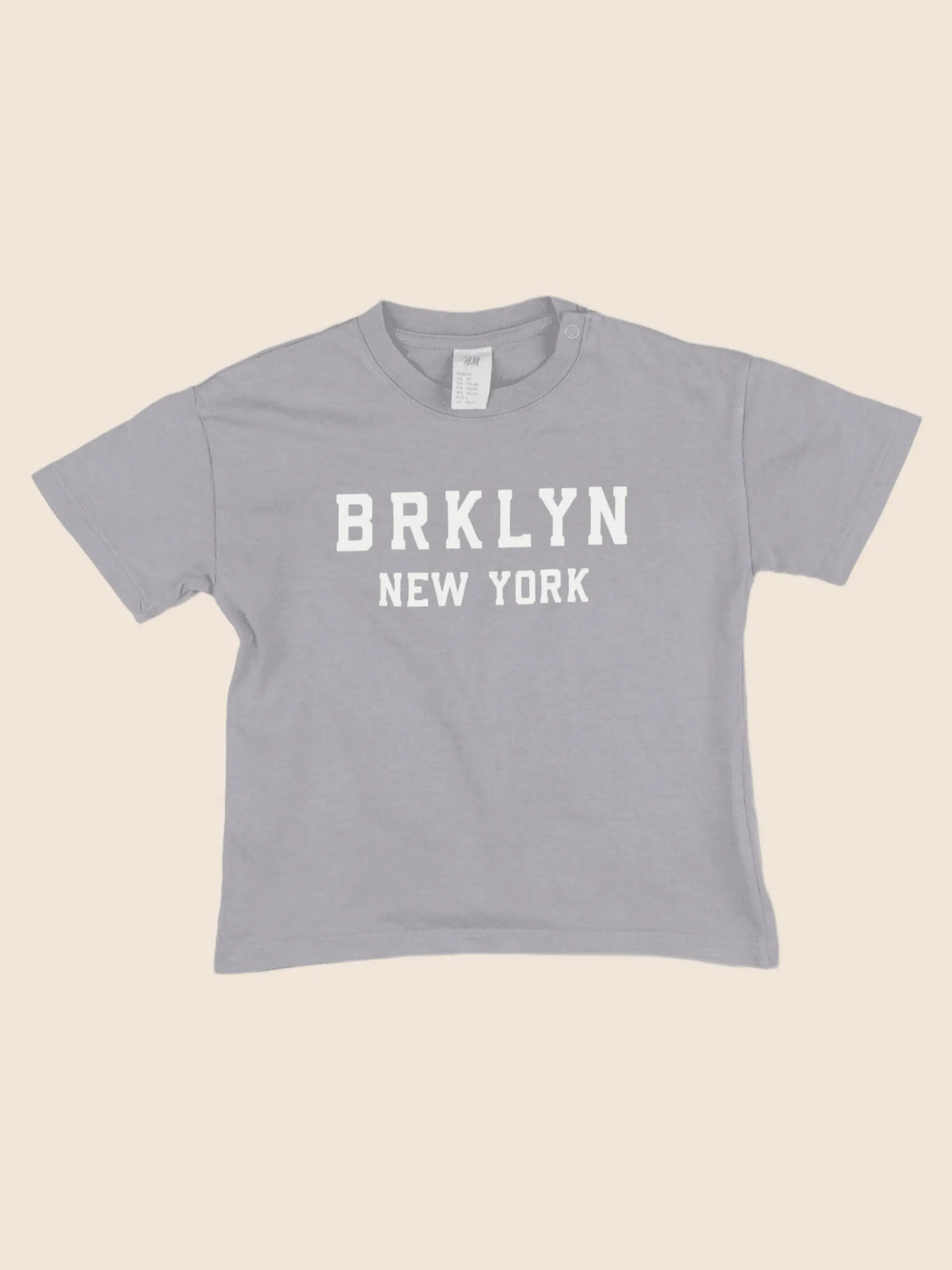 H&M - tee-shirt gris - 18/24 mois