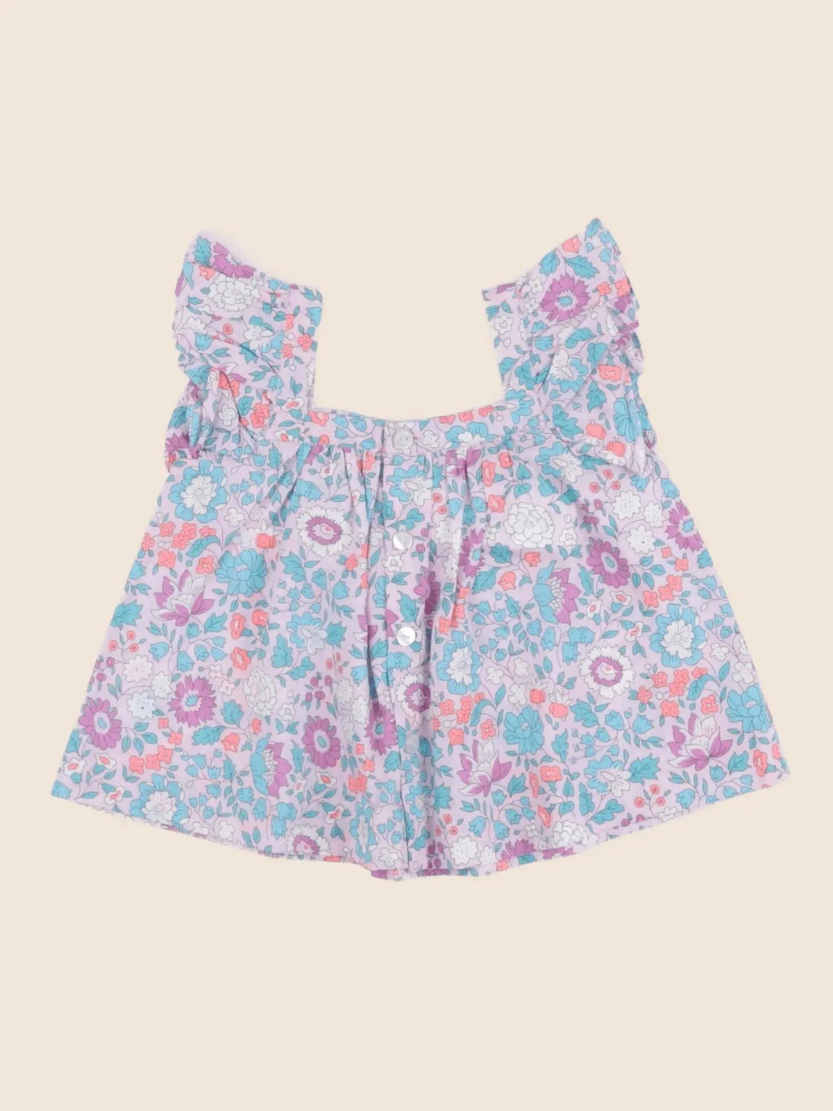 Jacadi - blouse liberty multicolore - 6 mois