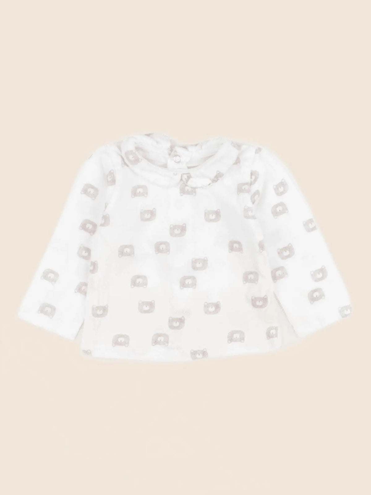 Cadet Rousselle - tee-shirt beige, rose - 1 mois