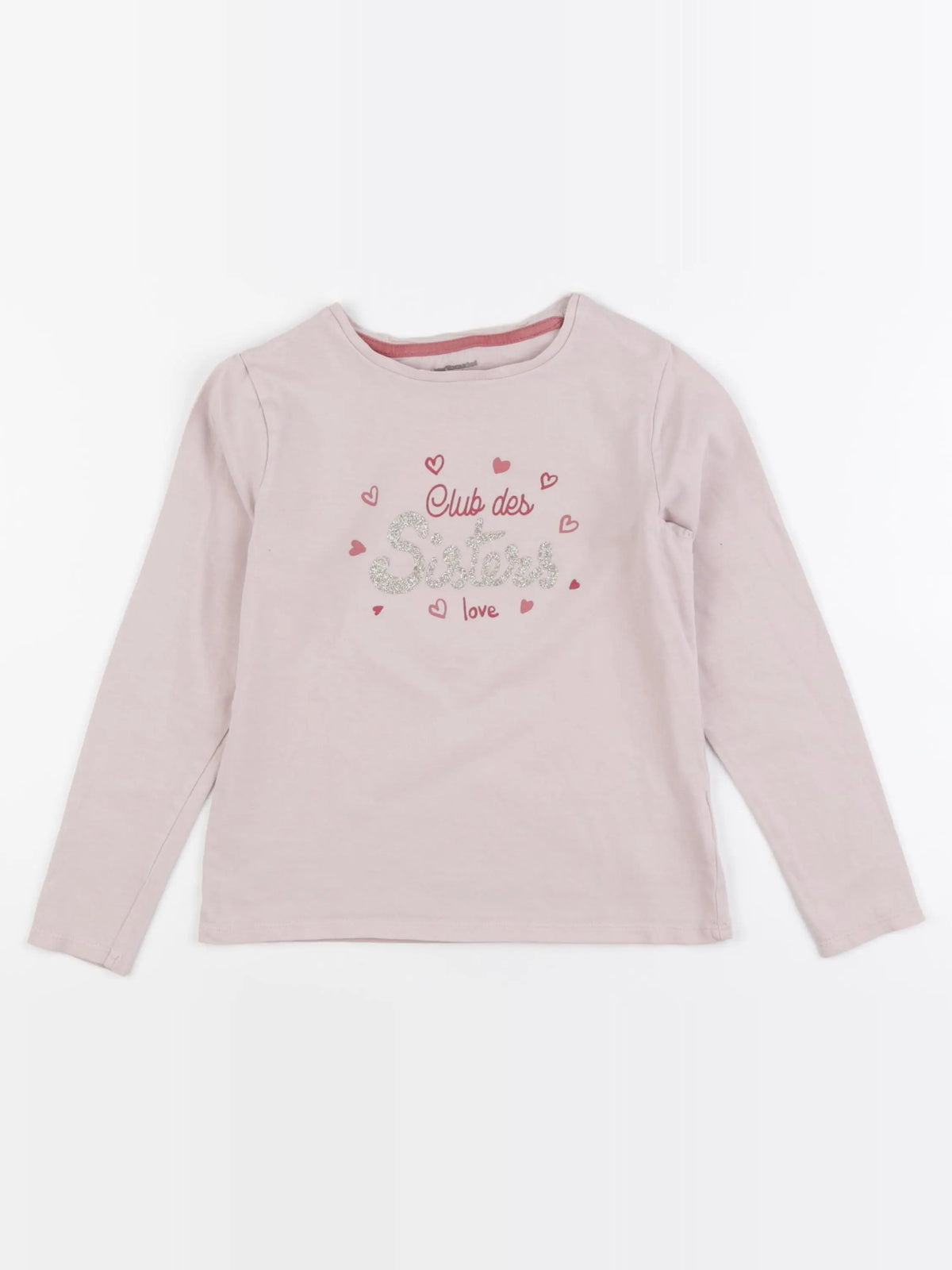 Vertbaudet - tee-shirt rose - 8 ans