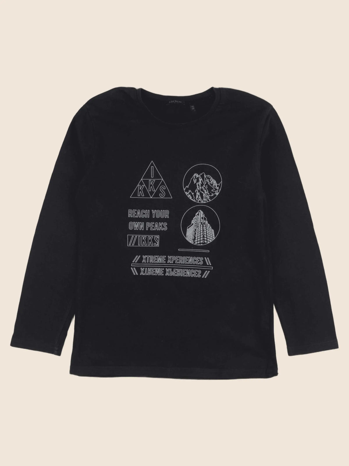 IKKS - tee-shirt noir - 8 ans