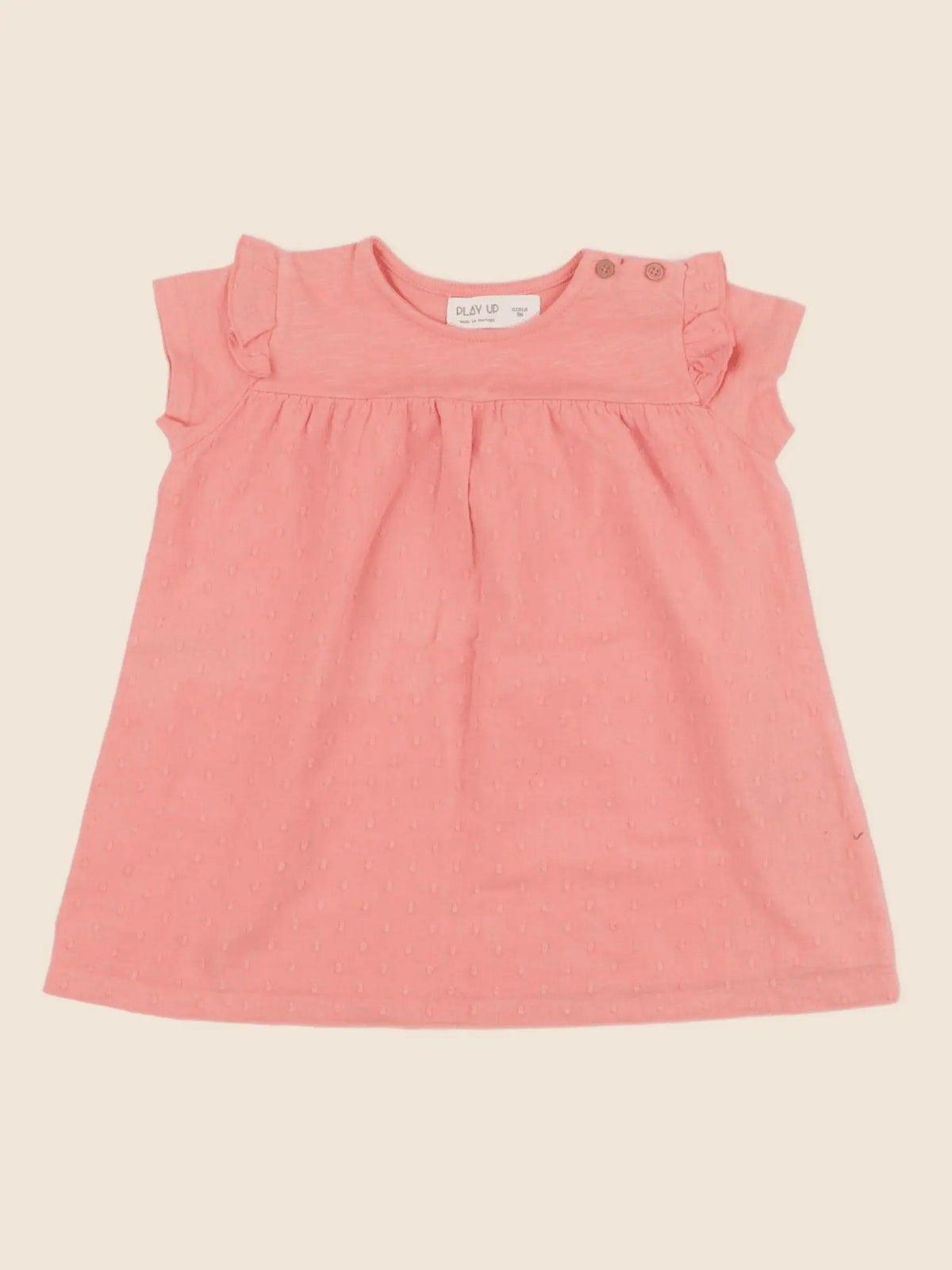 Play Up - robe orange - 9 mois