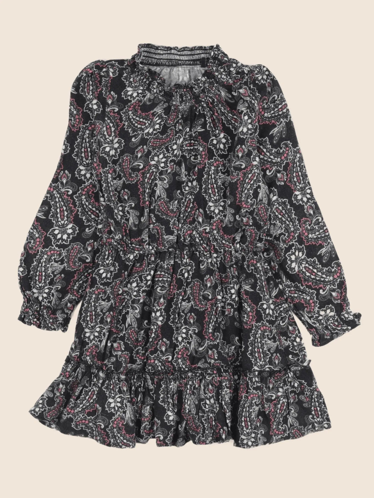 IKKS - robe noir - 4 ans