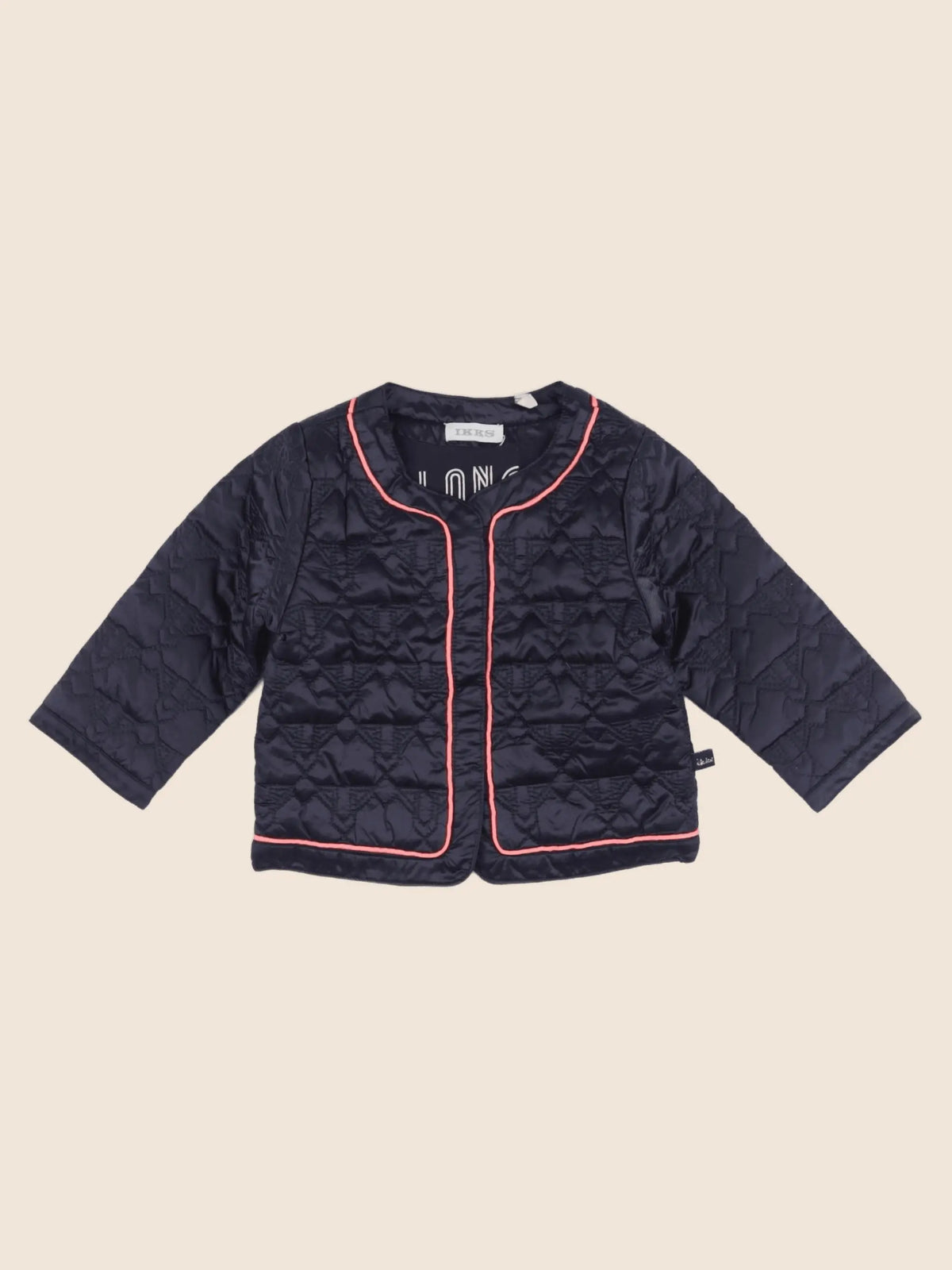 IKKS - veste bleu - 6 mois