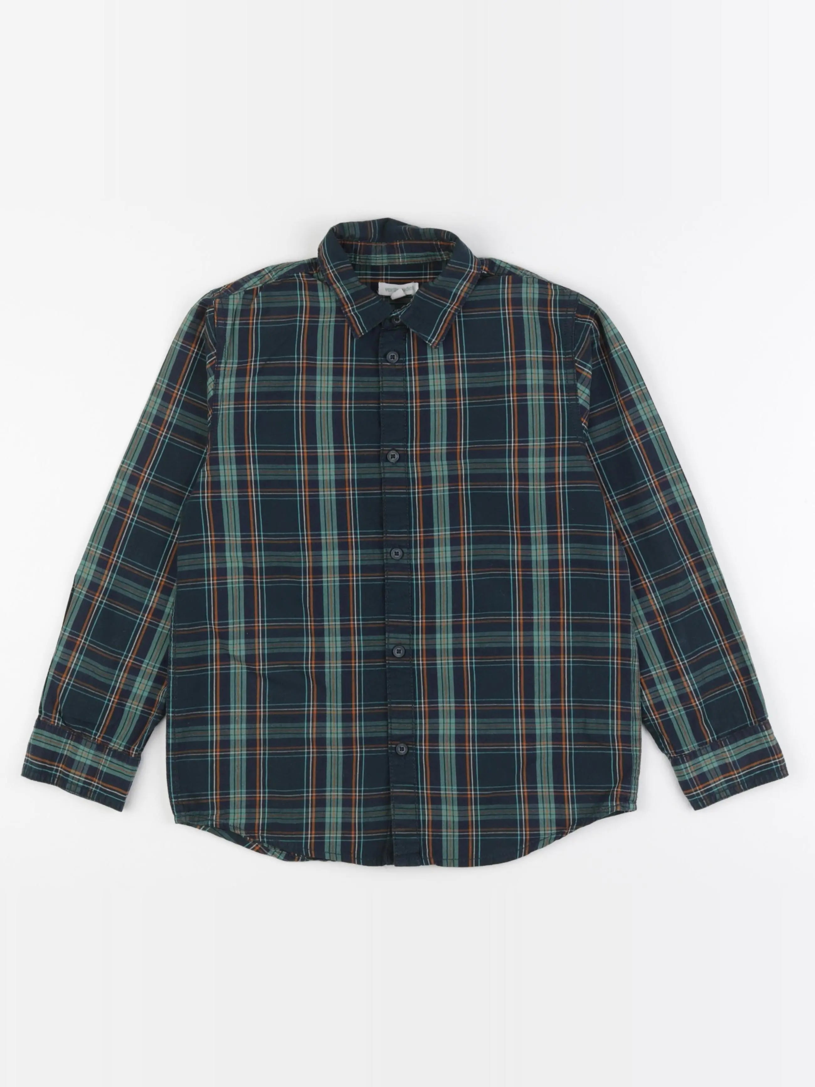 Vertbaudet - chemise multicolore - 10 ans