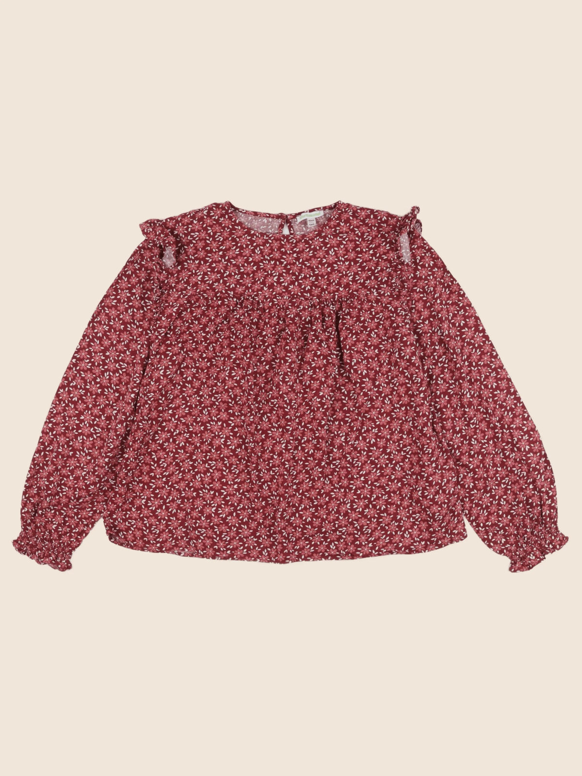 Vertbaudet - blouse rouge - 12 ans