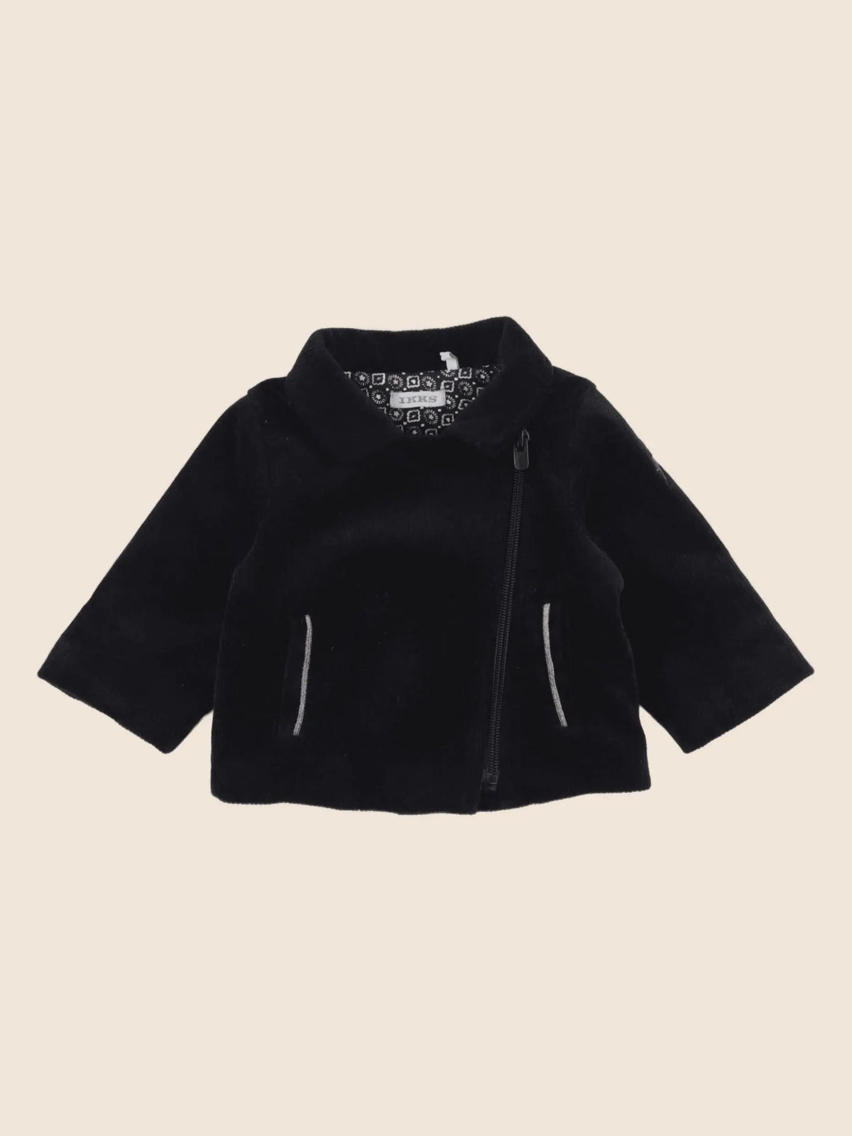 IKKS - veste noir - 6 mois