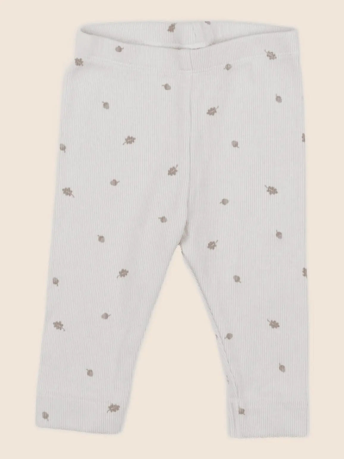H&M - legging beige - 4/6 mois