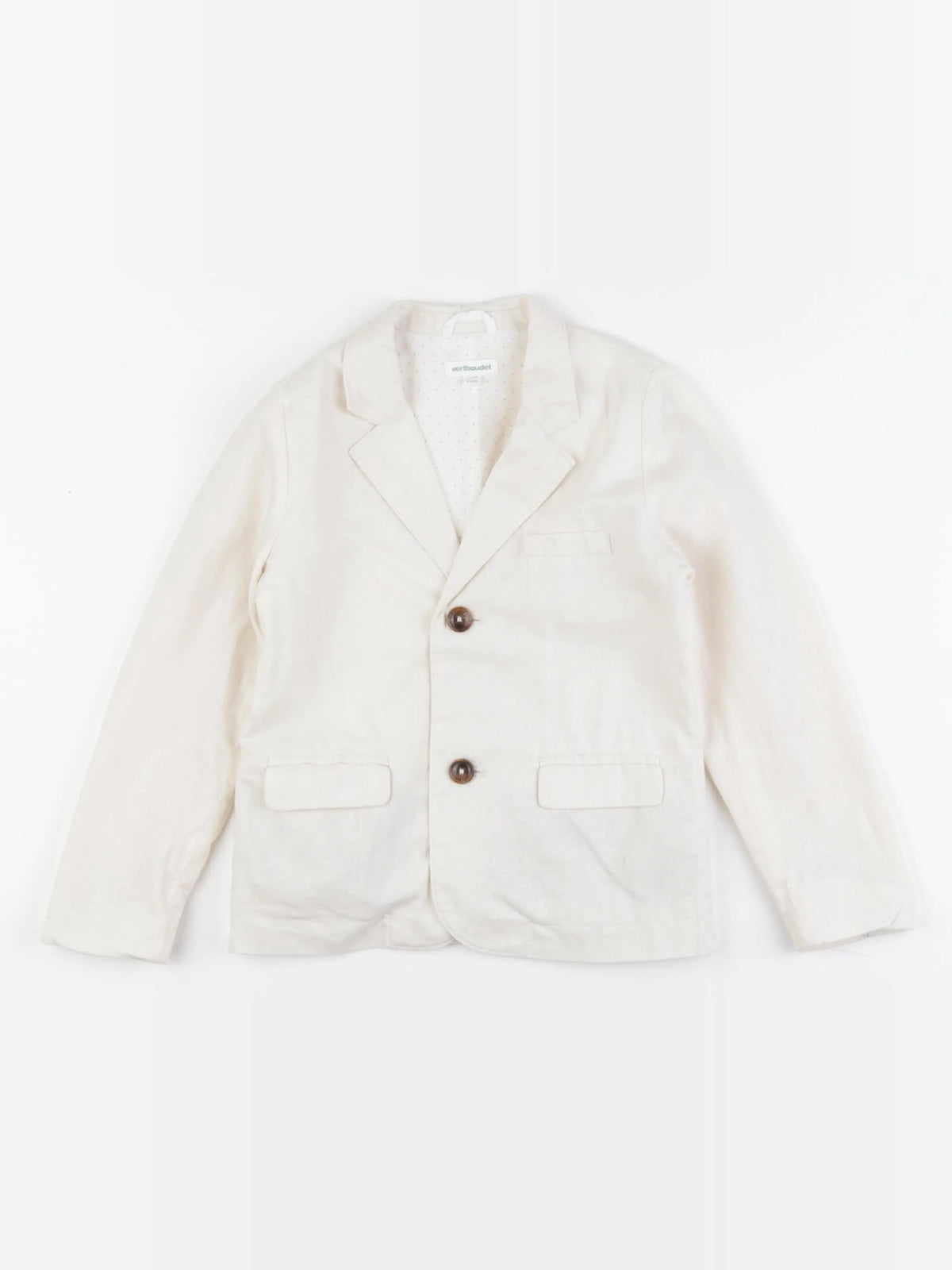 Vertbaudet - veste blanc - 5 ans