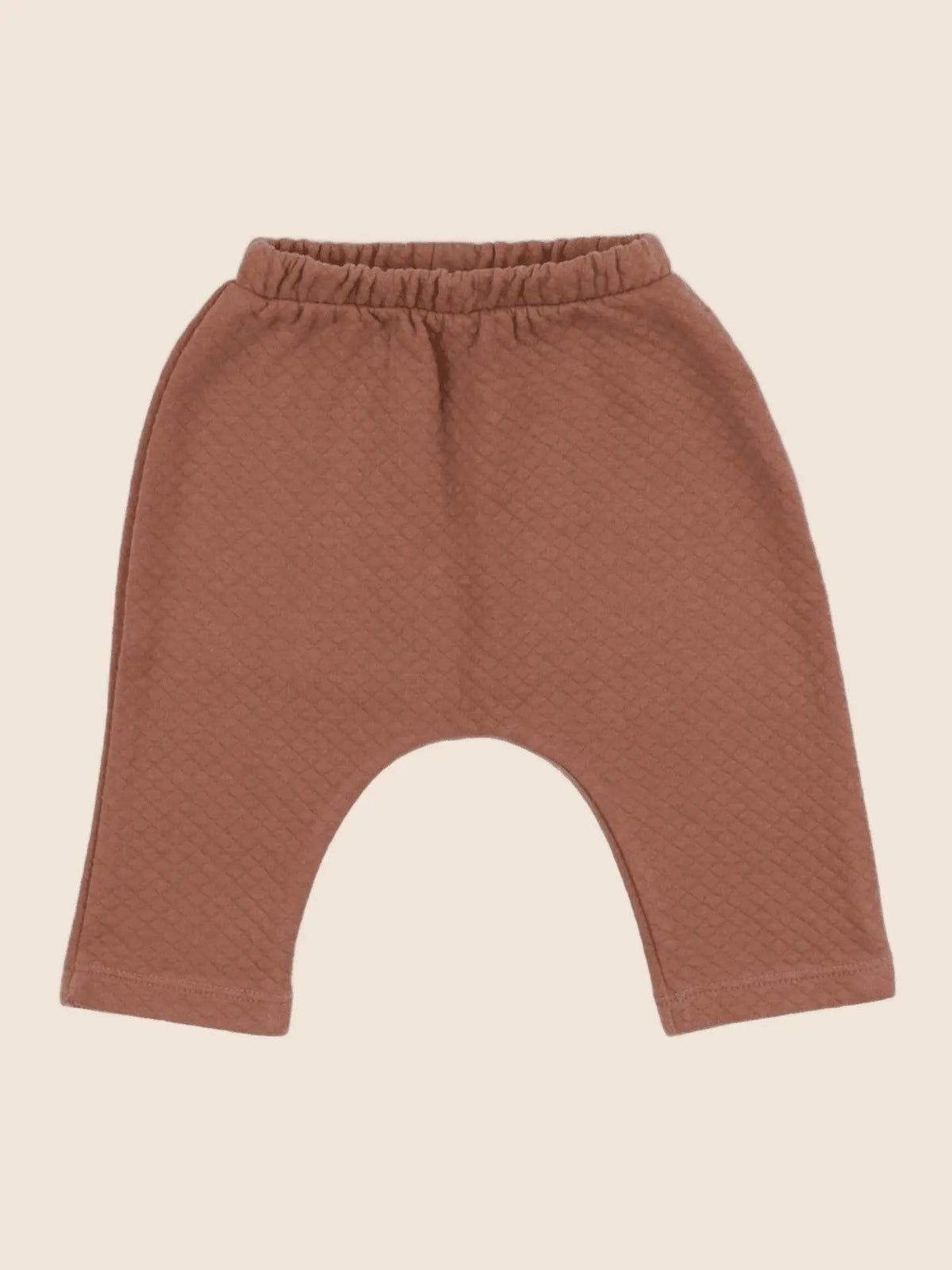 Vertbaudet - sarouel marron - 6 mois