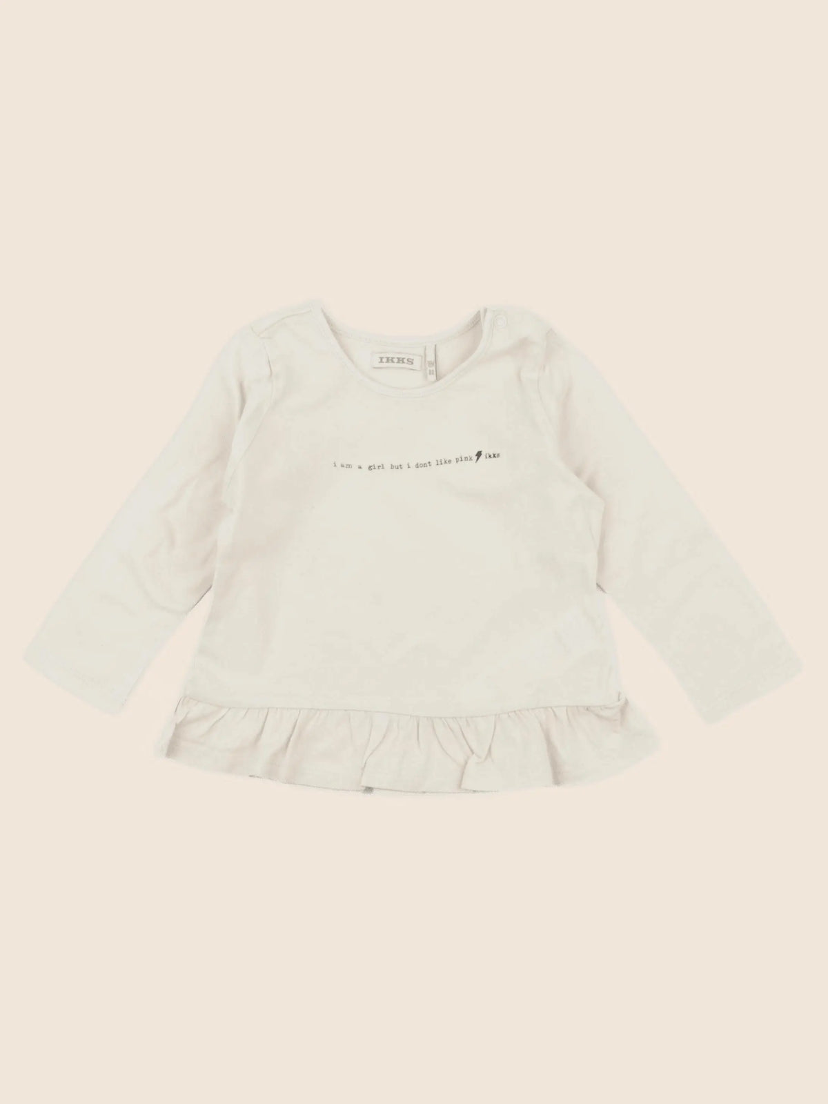 IKKS - tee-shirt jaune - 18 mois