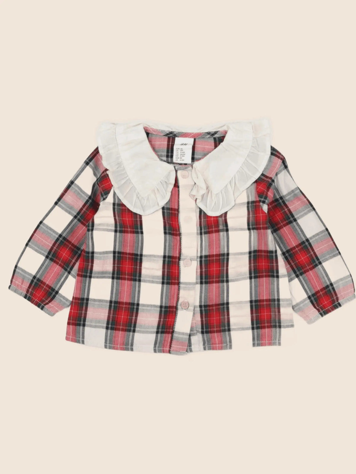 H&M - blouse multicolore - 4/6 mois